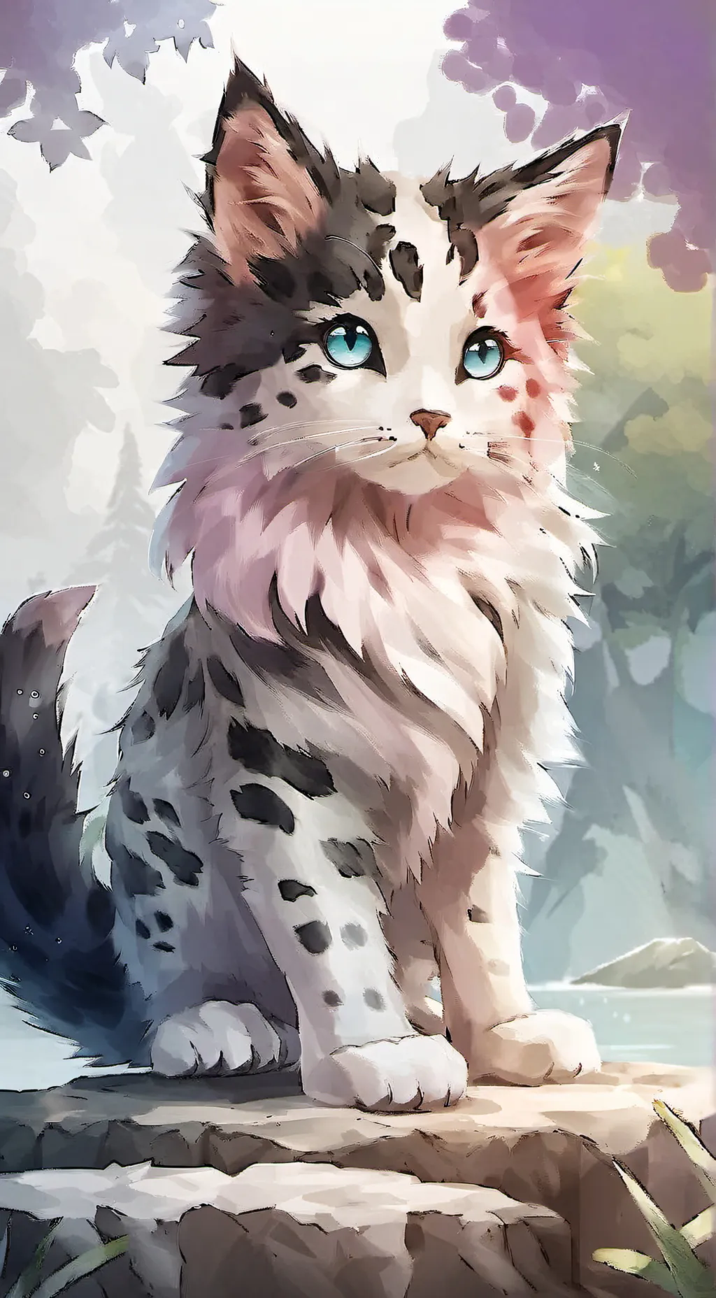 ai character: Spot background