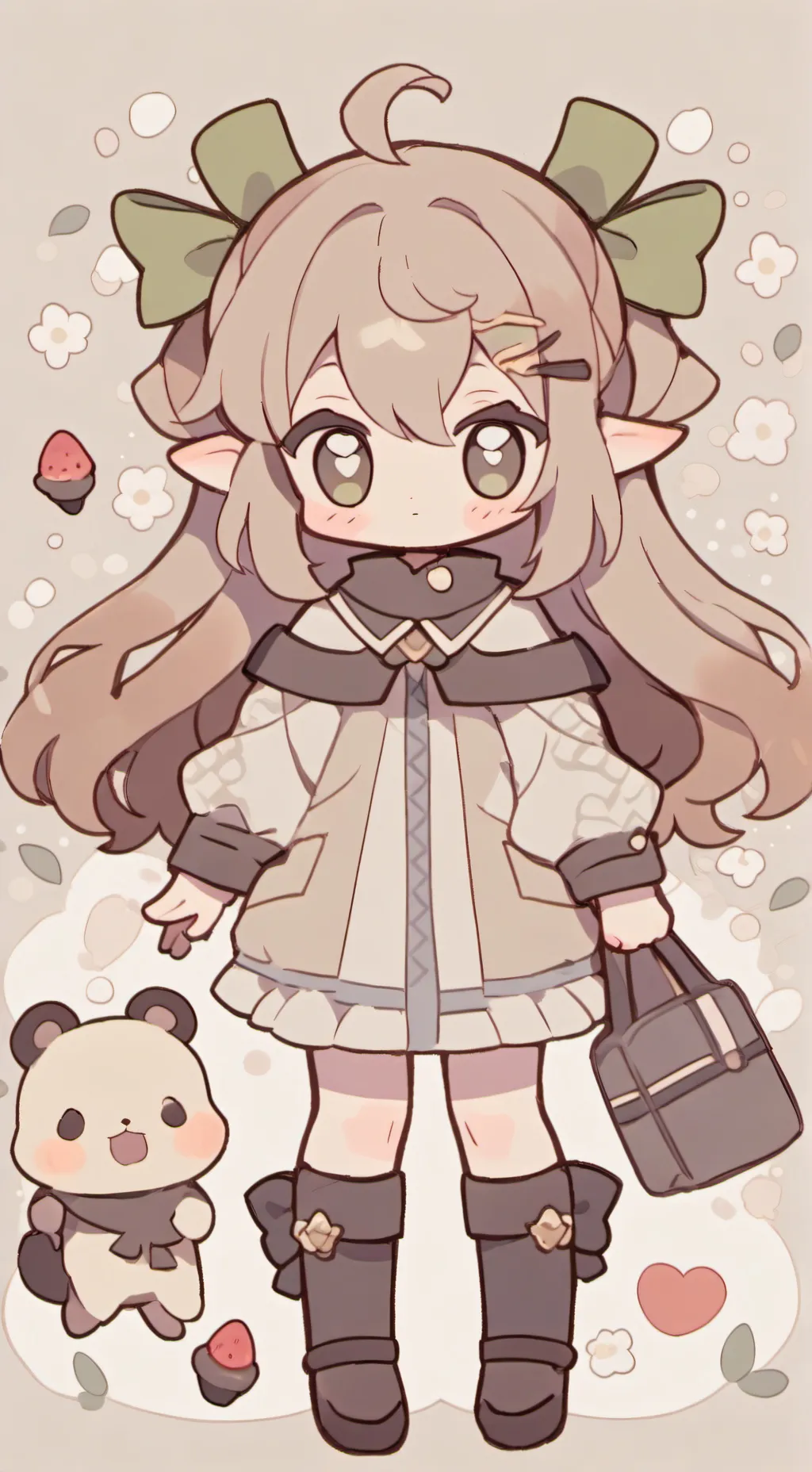 ai character: lea background