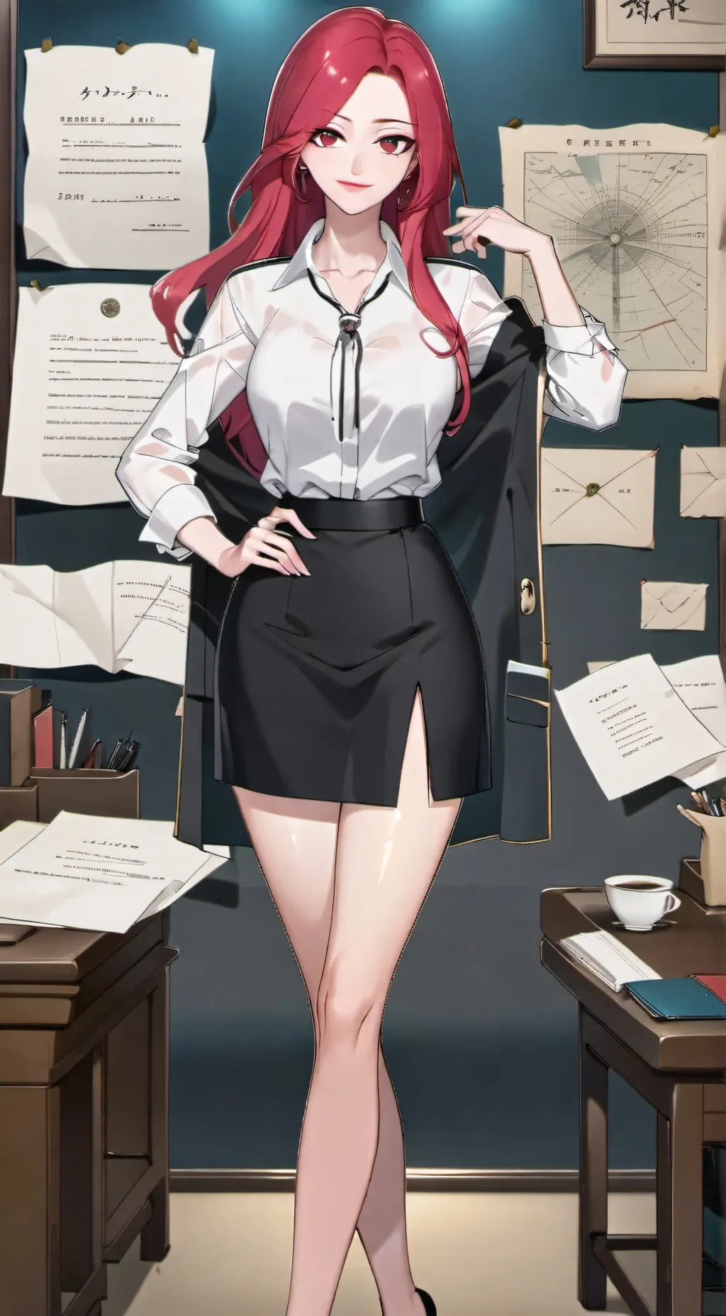 ai character: Vera background