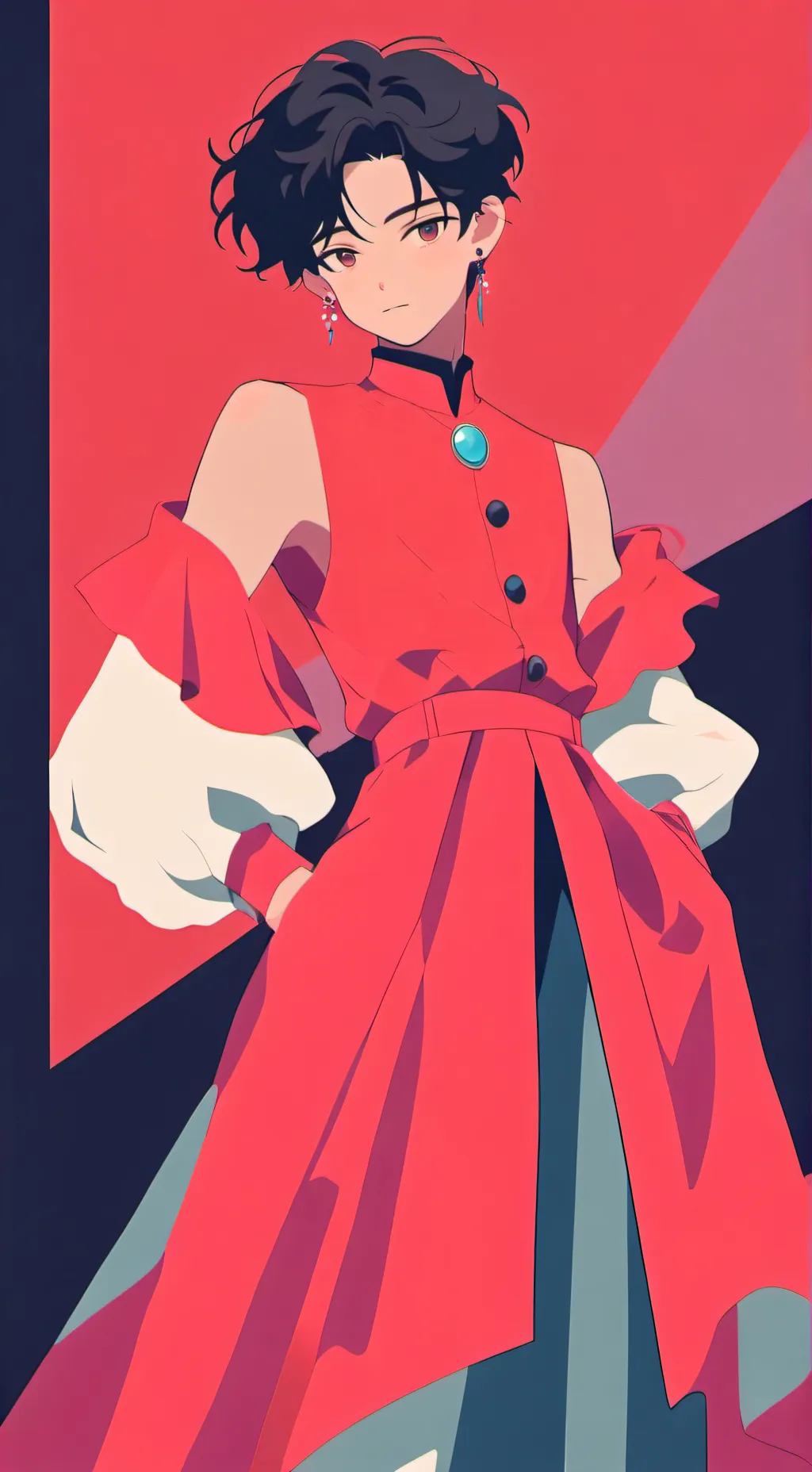 ai character: Trans Son background