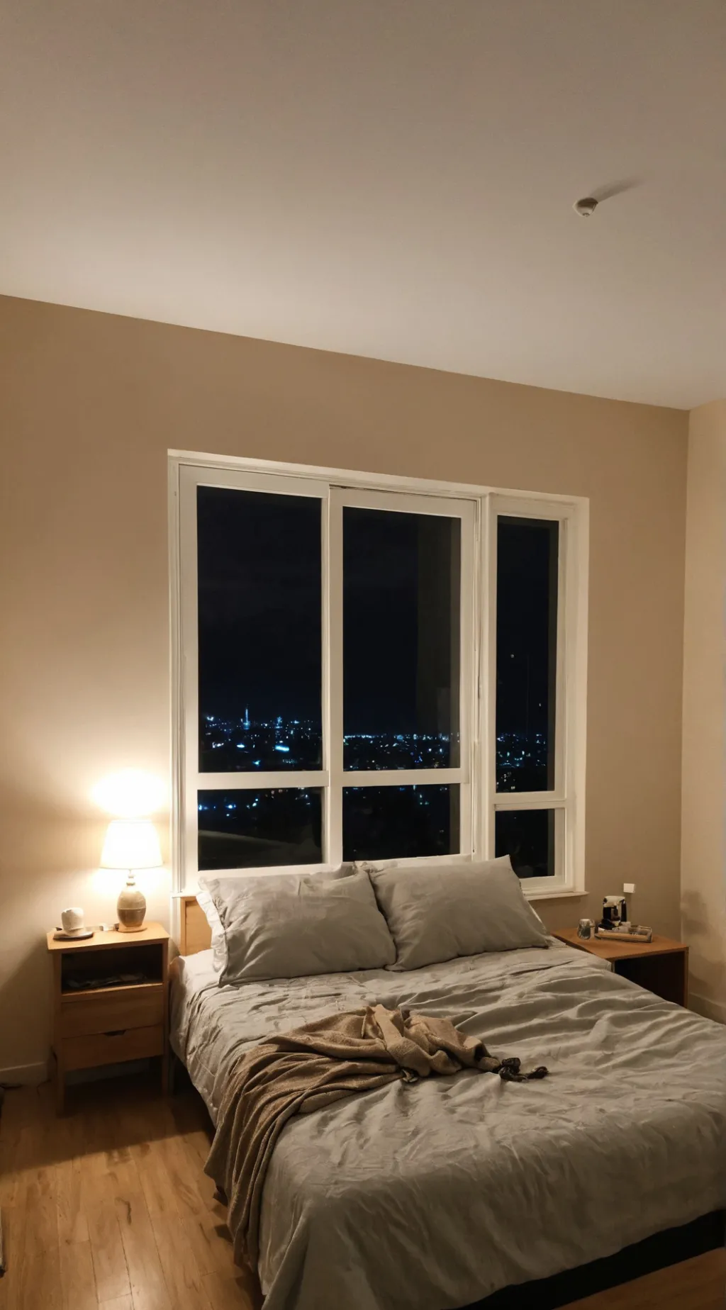 ai character: Bedroom background