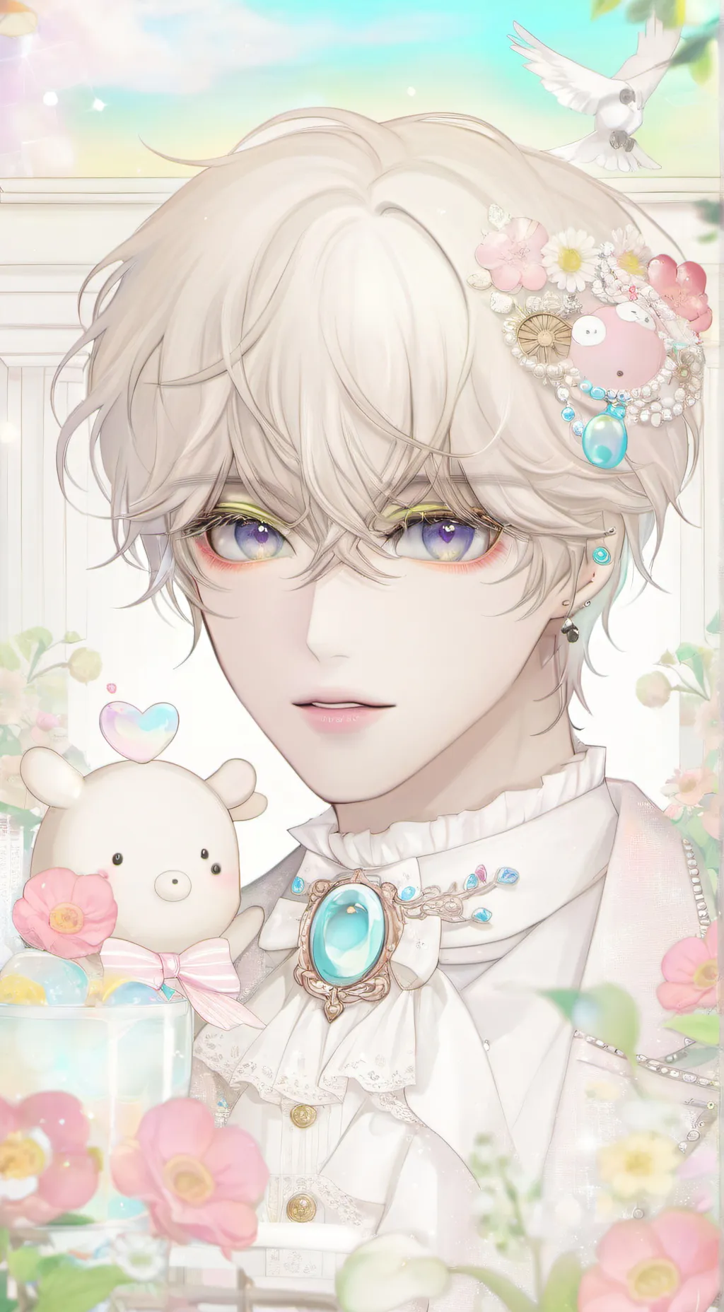 ai character: guy  background