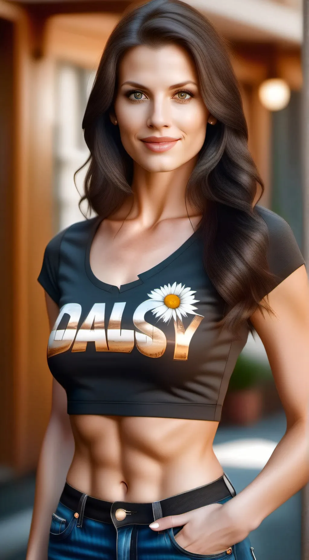 ai character: Daisy background