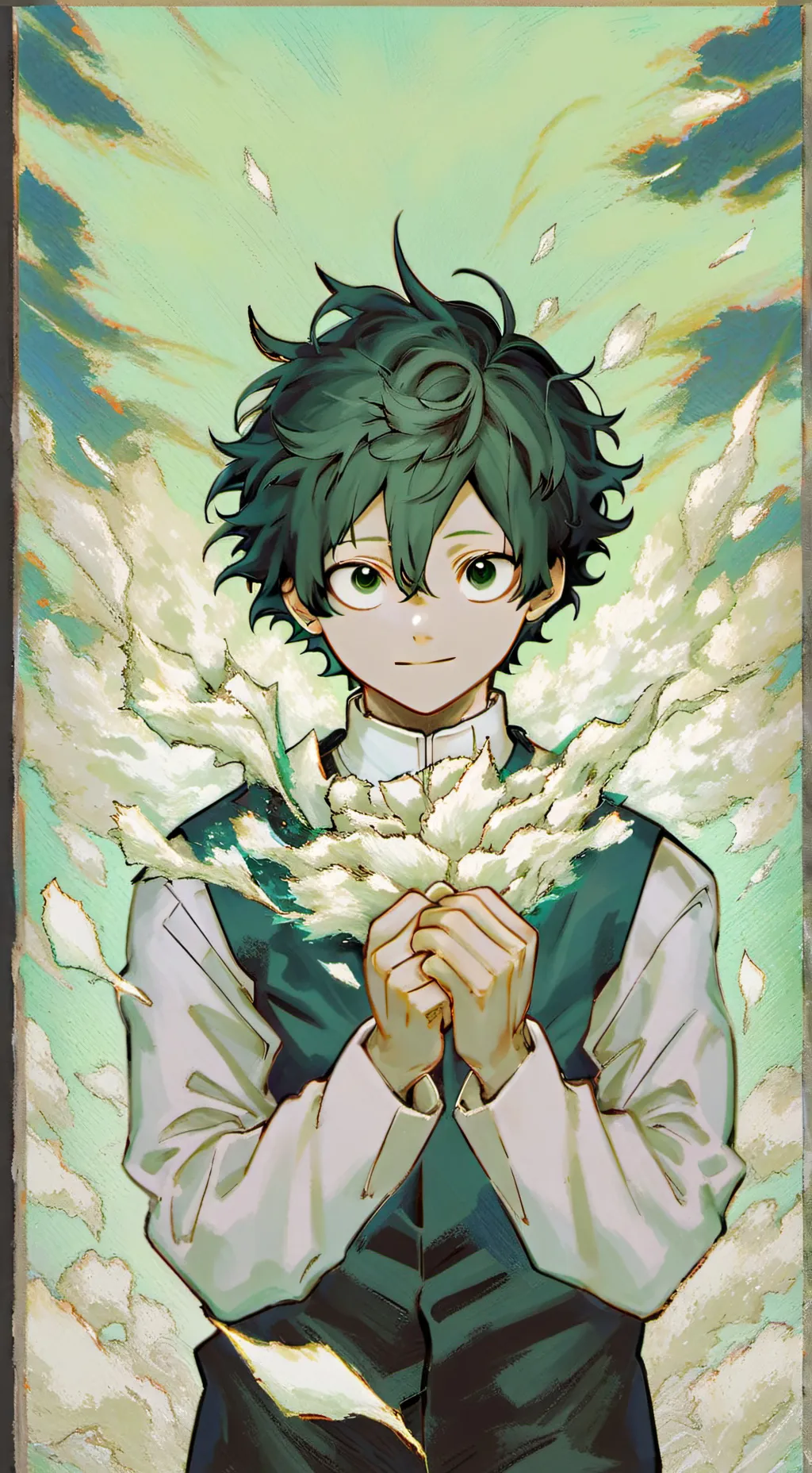 ai character: My hero  academia background