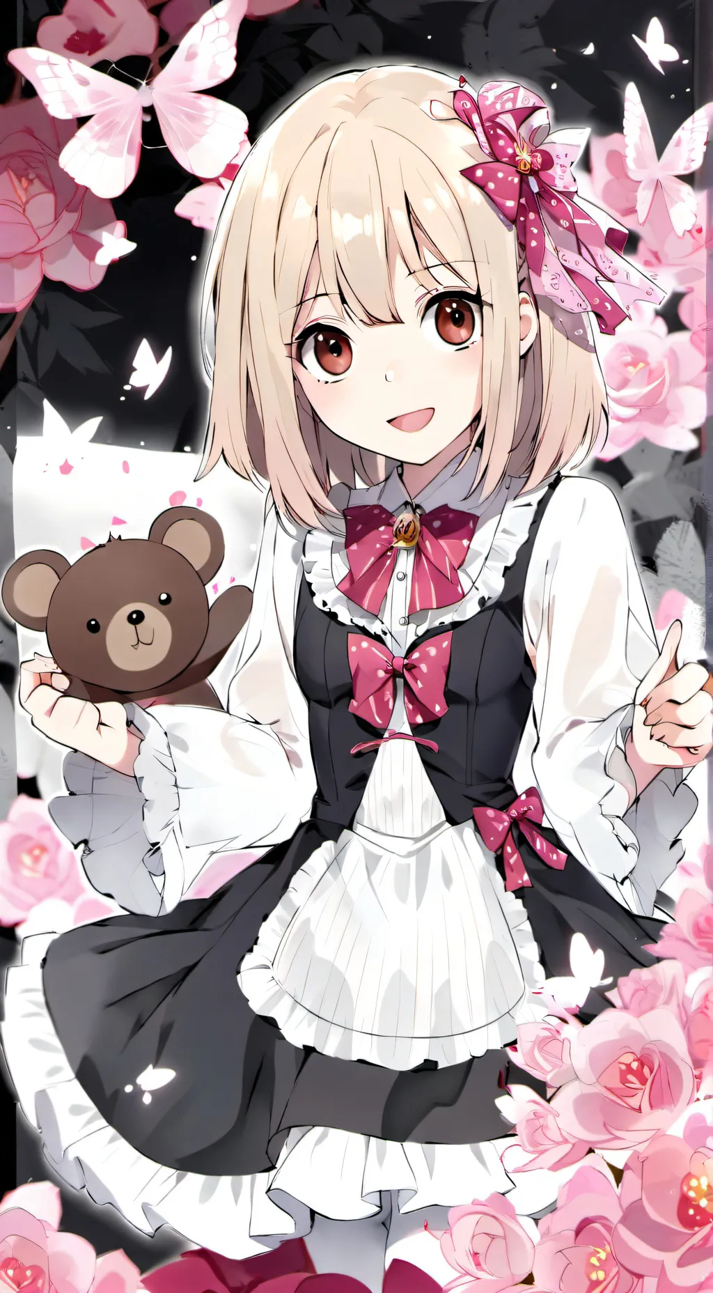 ai character: Mina  background