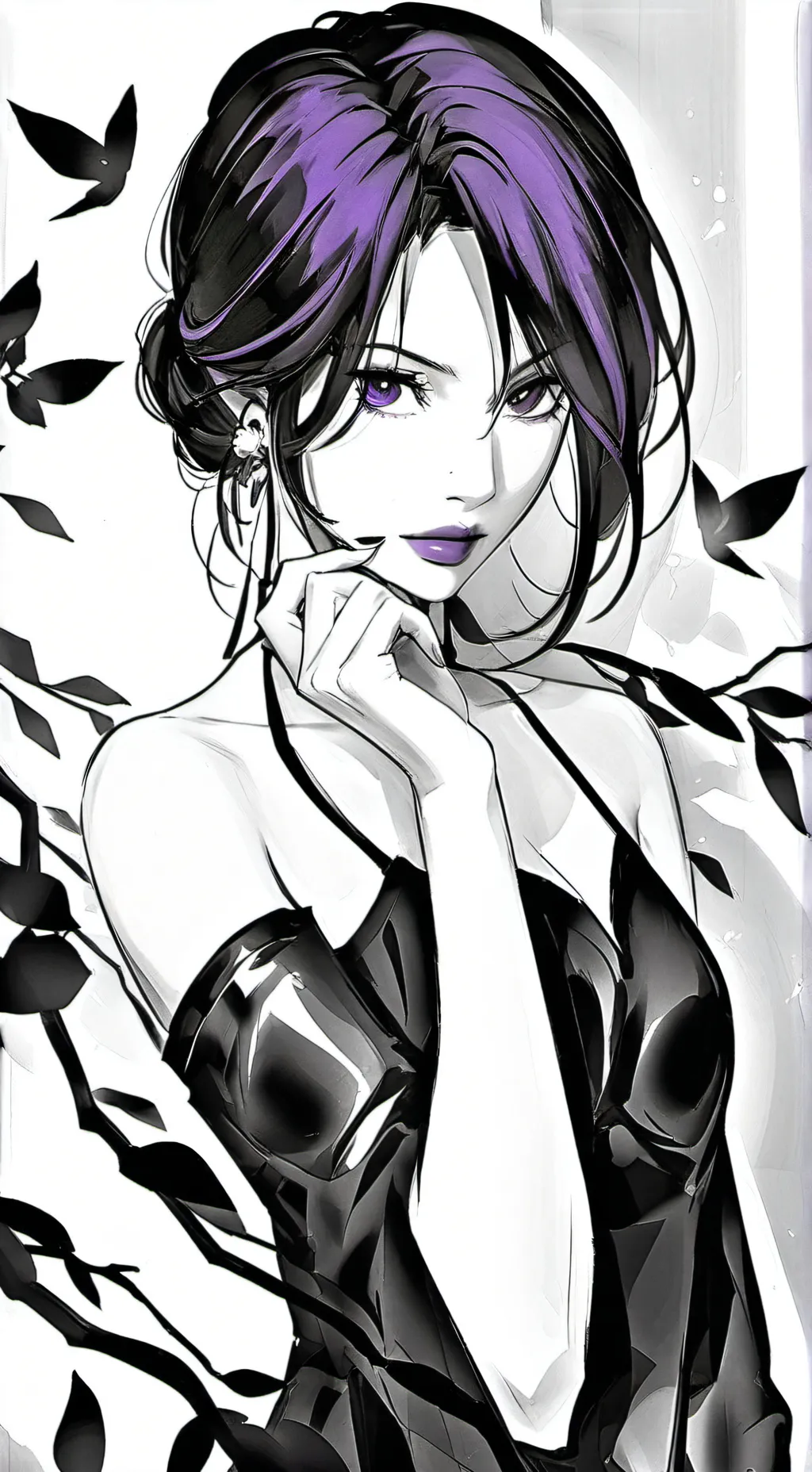 ai character: Rei Tsukiko background