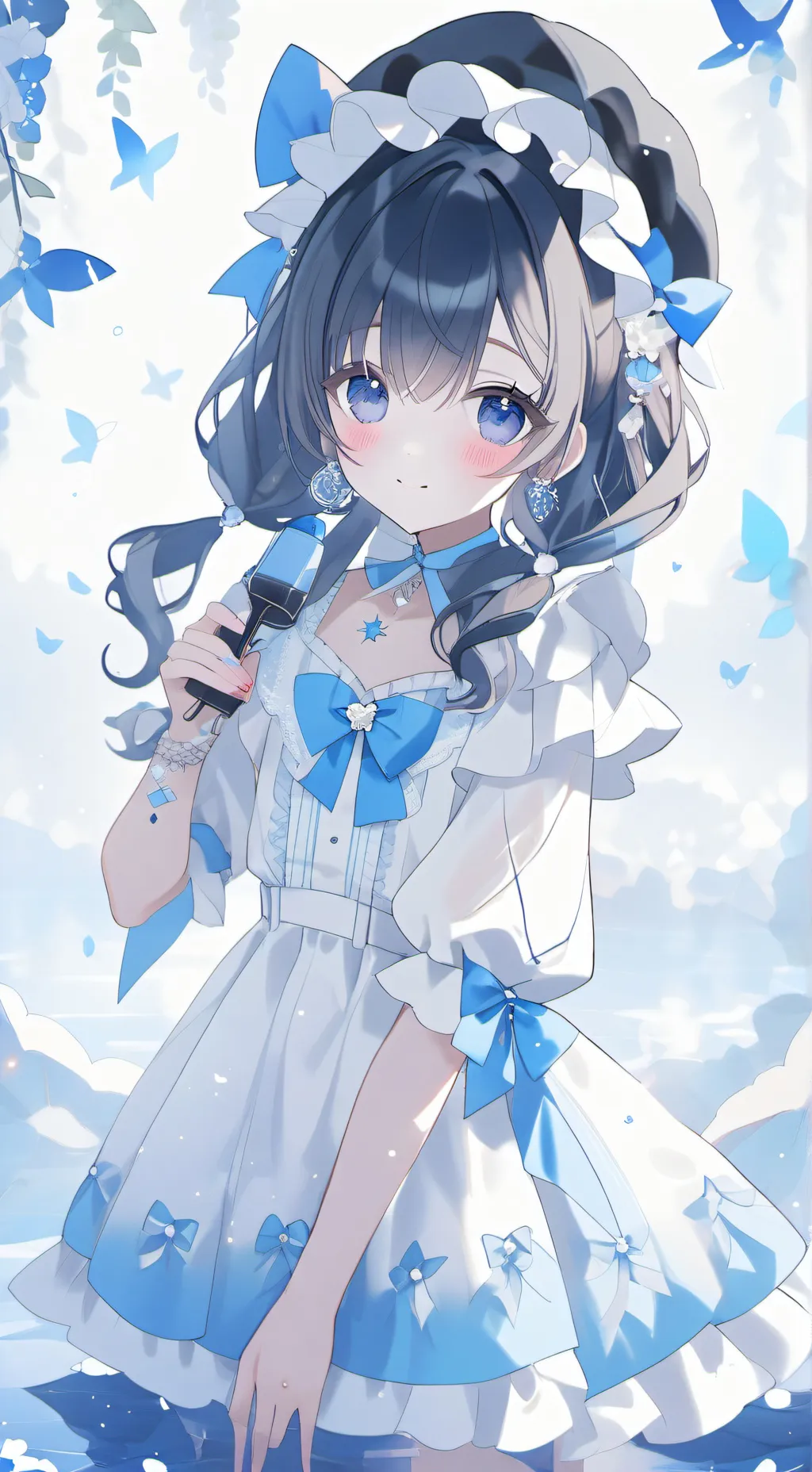 ai character: luna 🌑 background