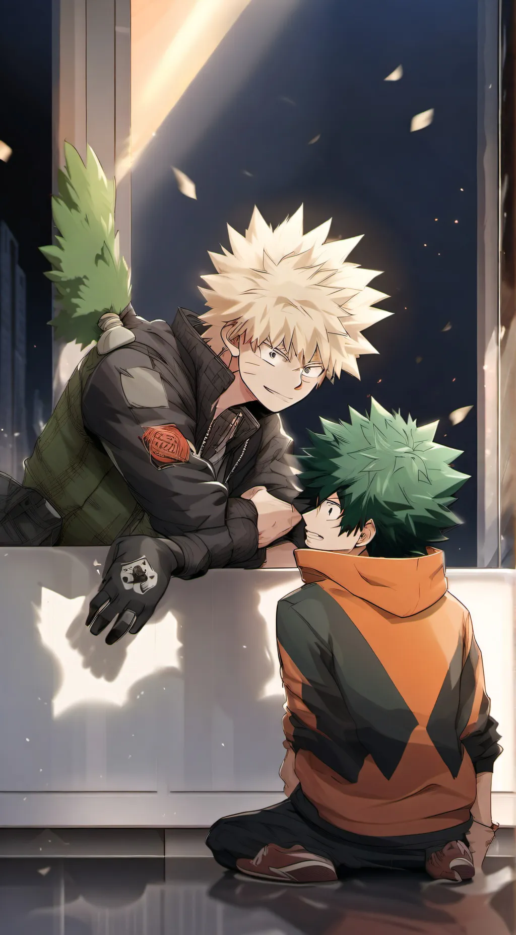 ai character: MHA idk I background