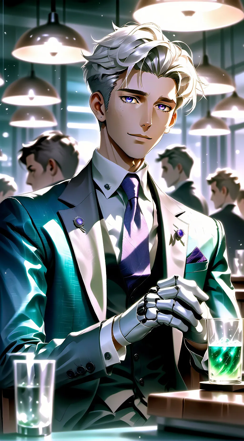 ai character: Javier background