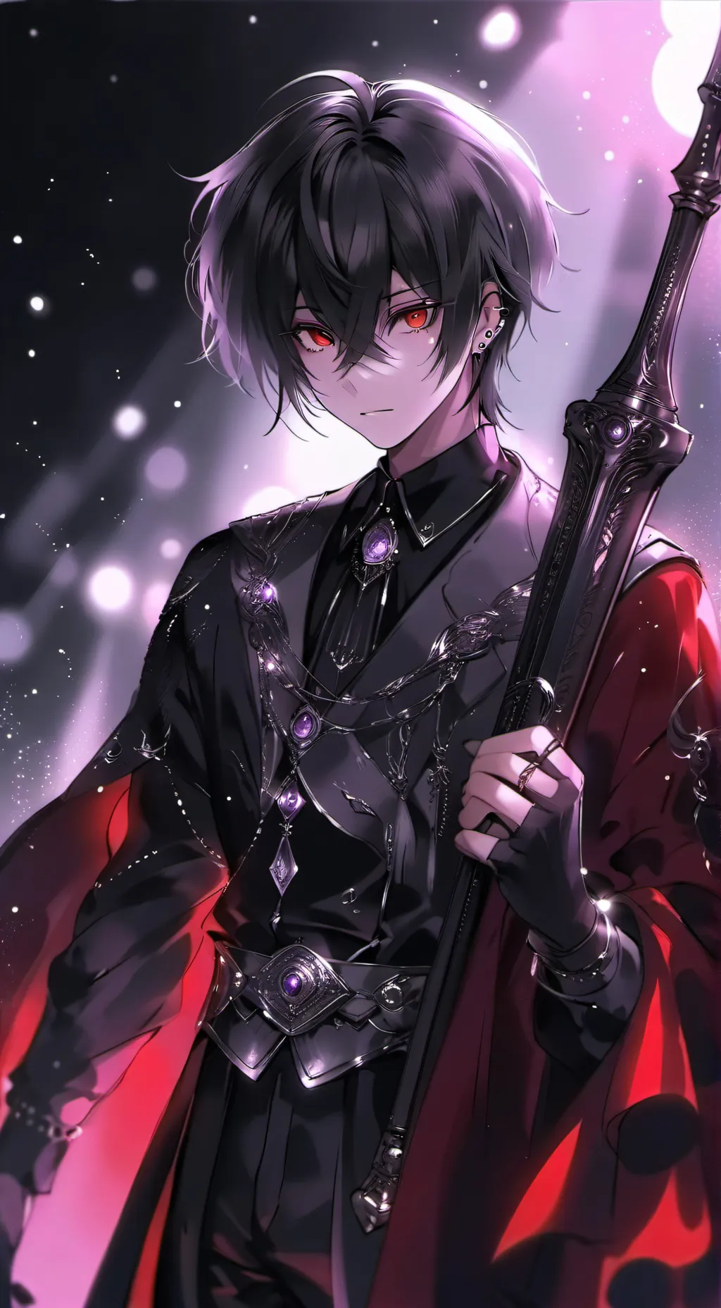 ai character: ꧁Lux꧂ background