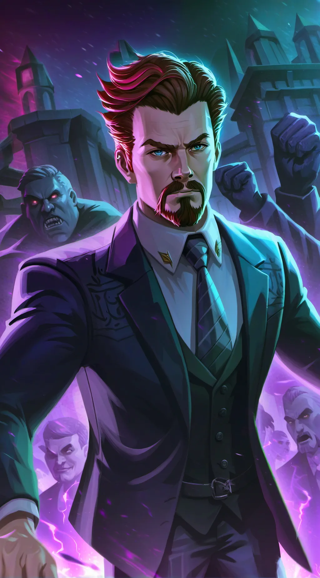 ai character: Jason  background