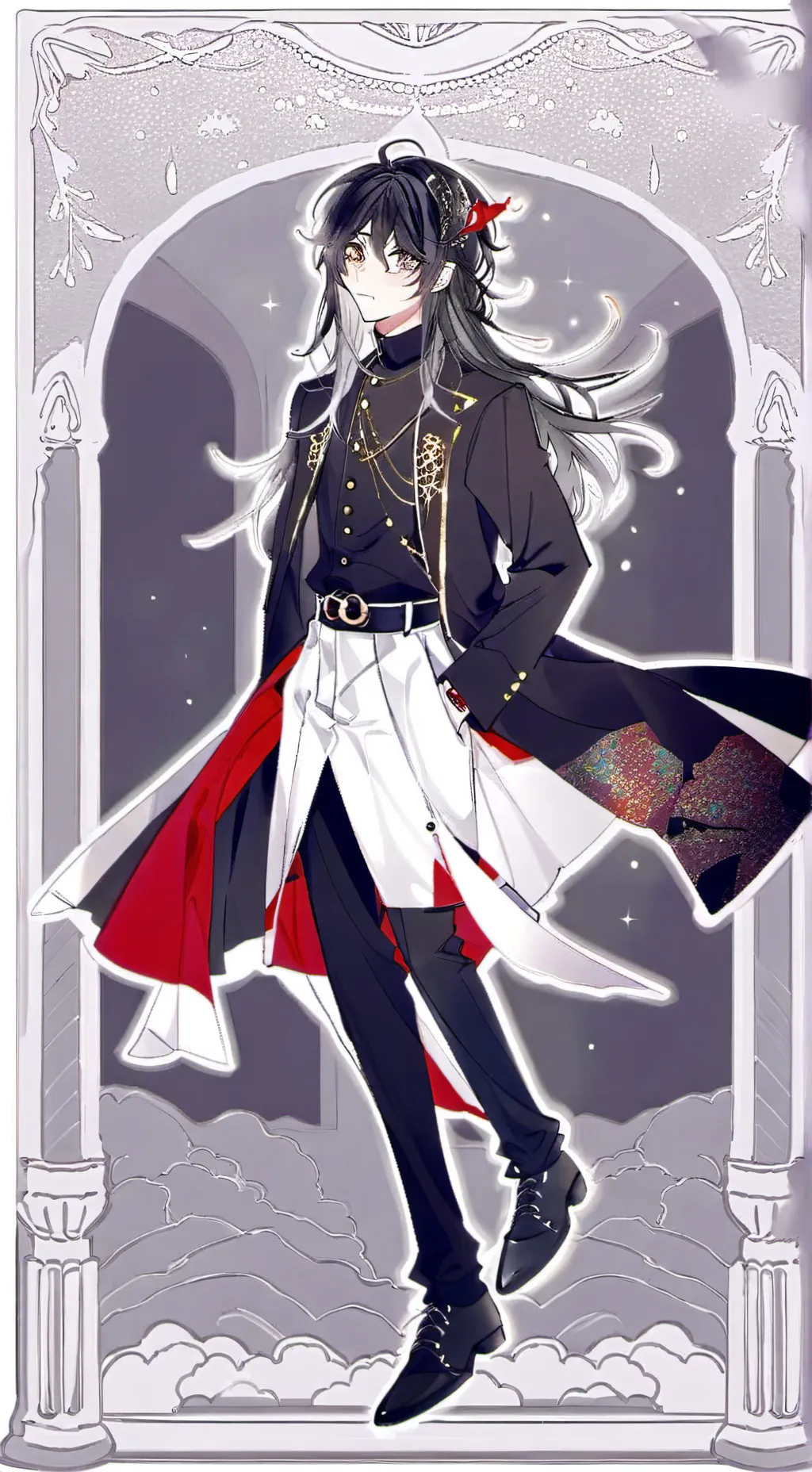 ai character: IBAN background