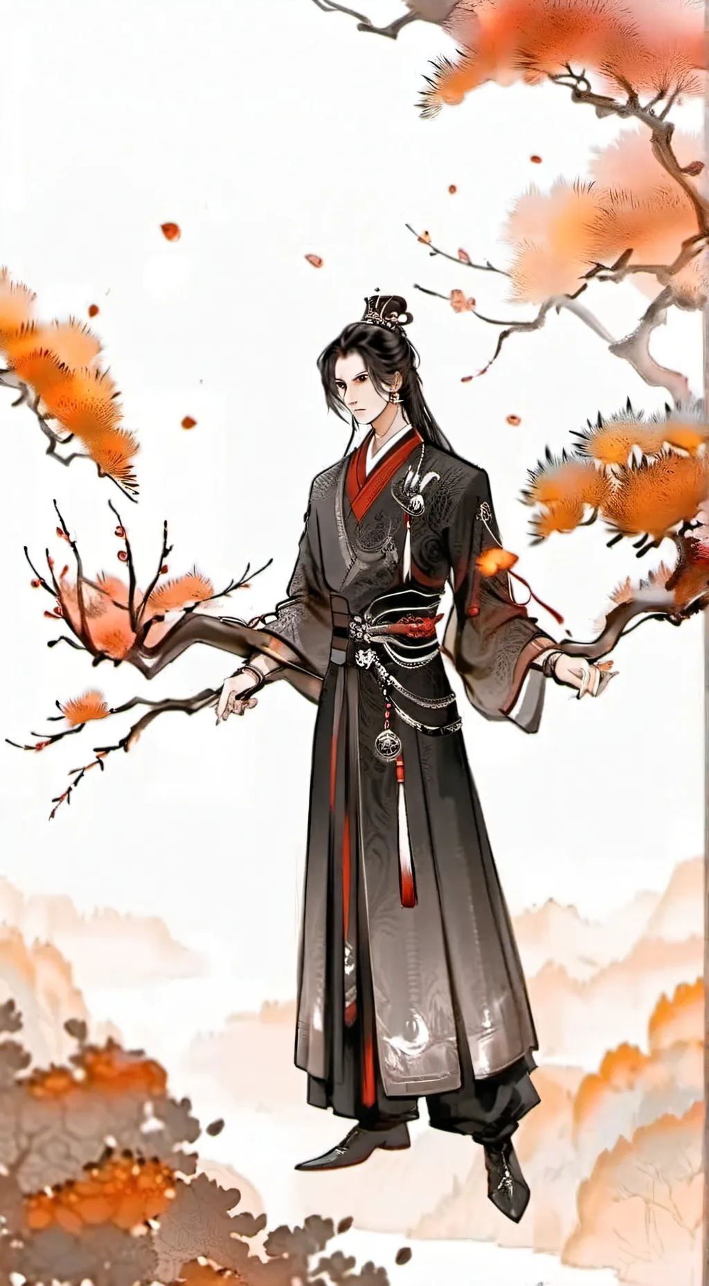 ai character: shrimpo vampiro background