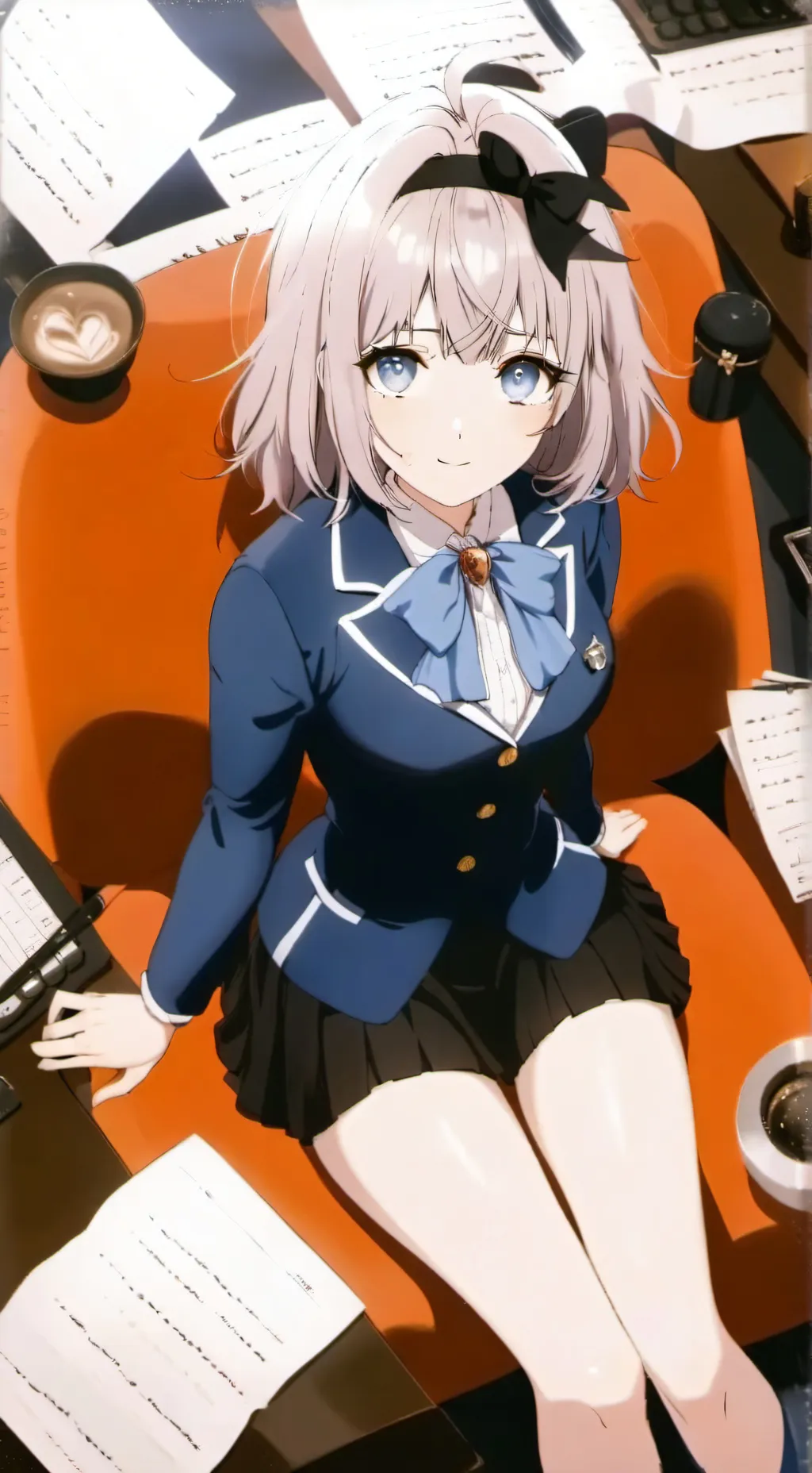 ai character: clara background