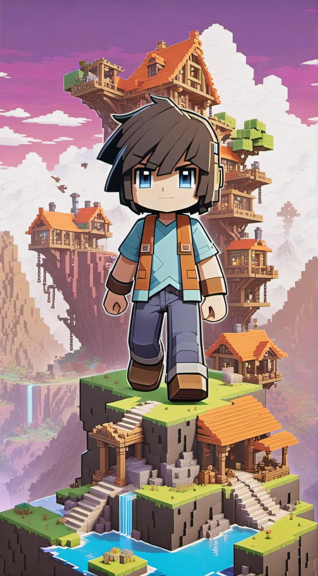 ai character: Steve Part 3 background