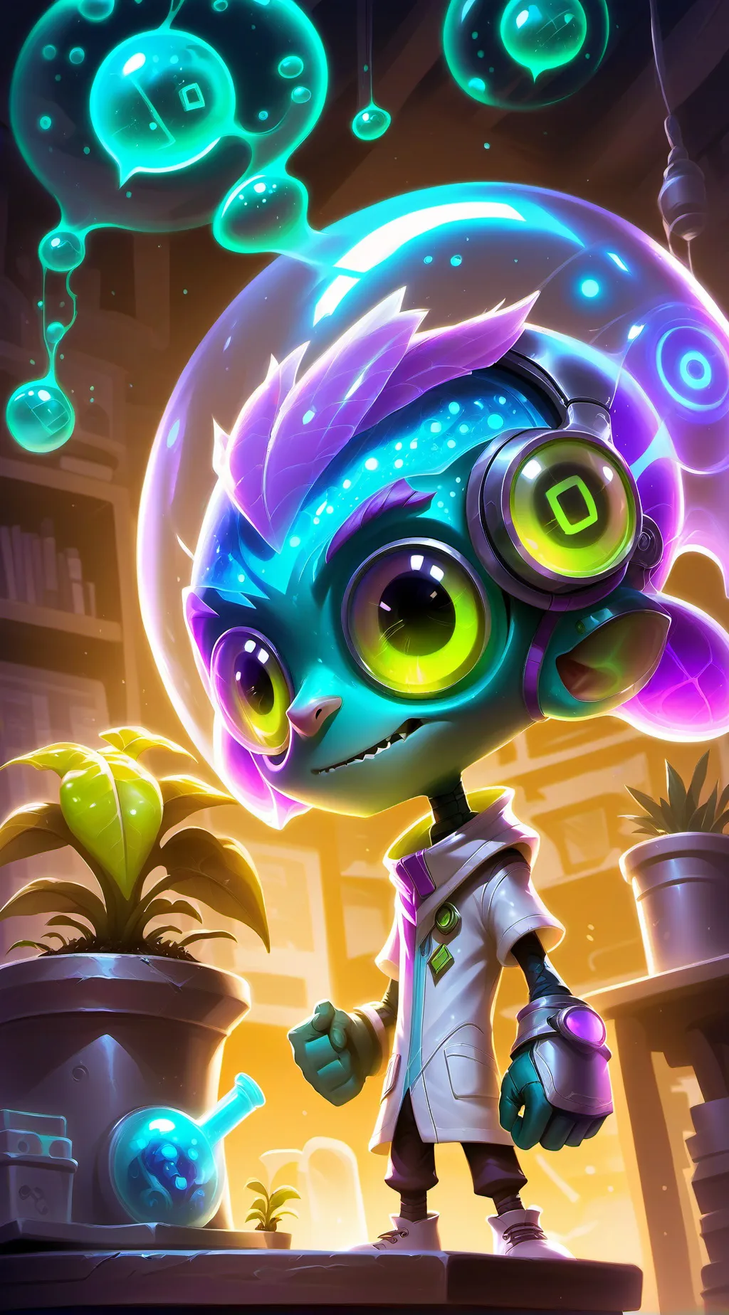 ai character: Klyx background