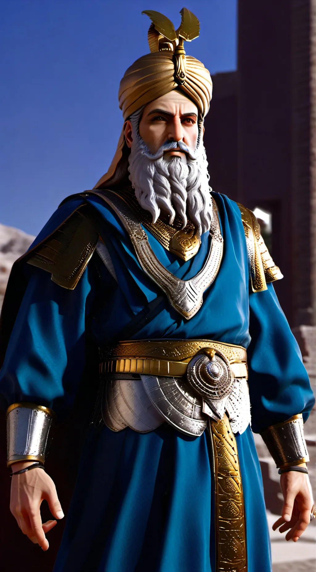ai character: Cyrus the Great background