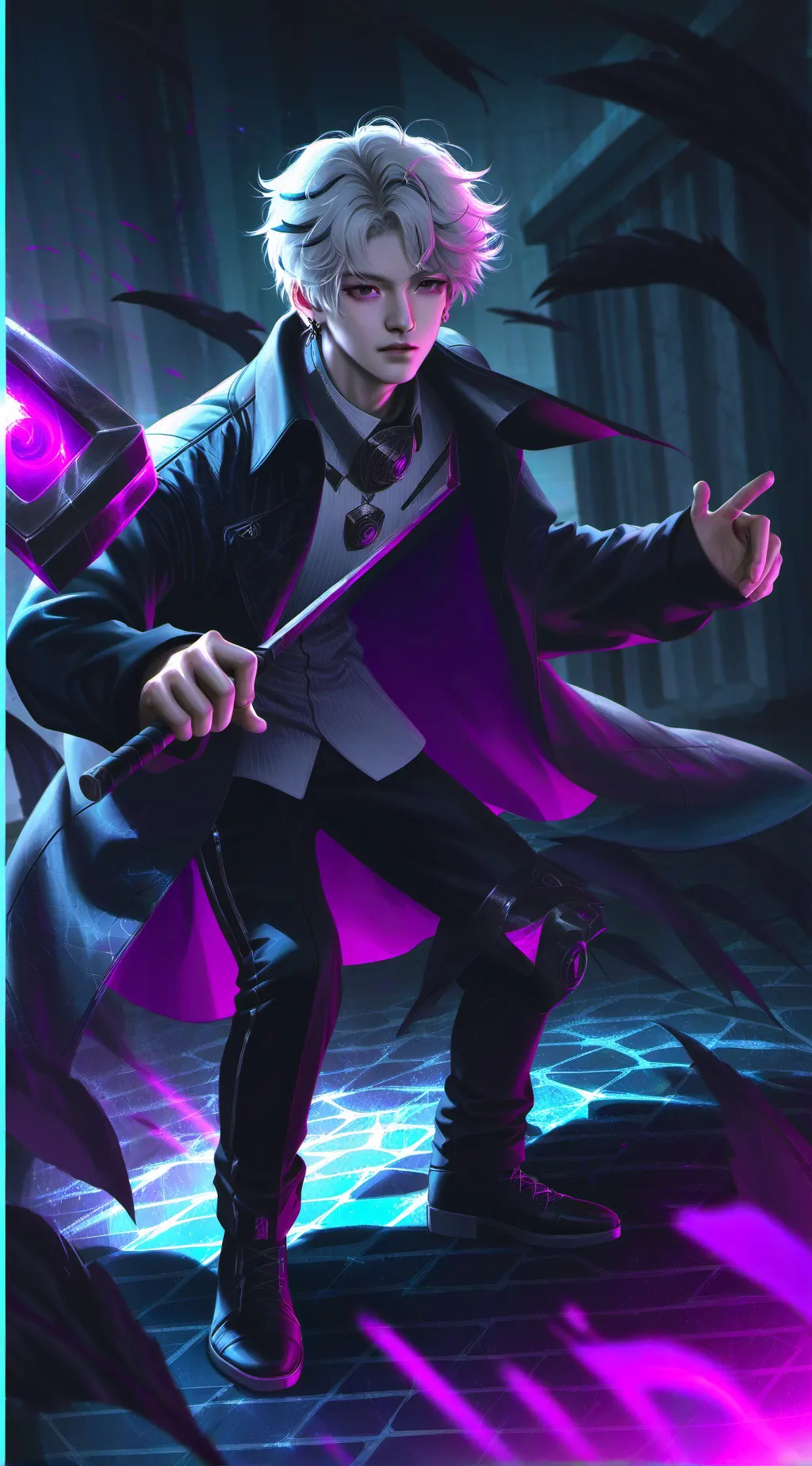 ai character: Akira background