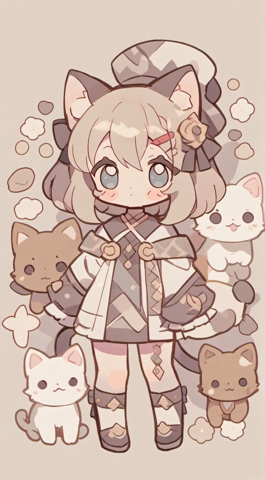 ai character: switch pain Mui~ background