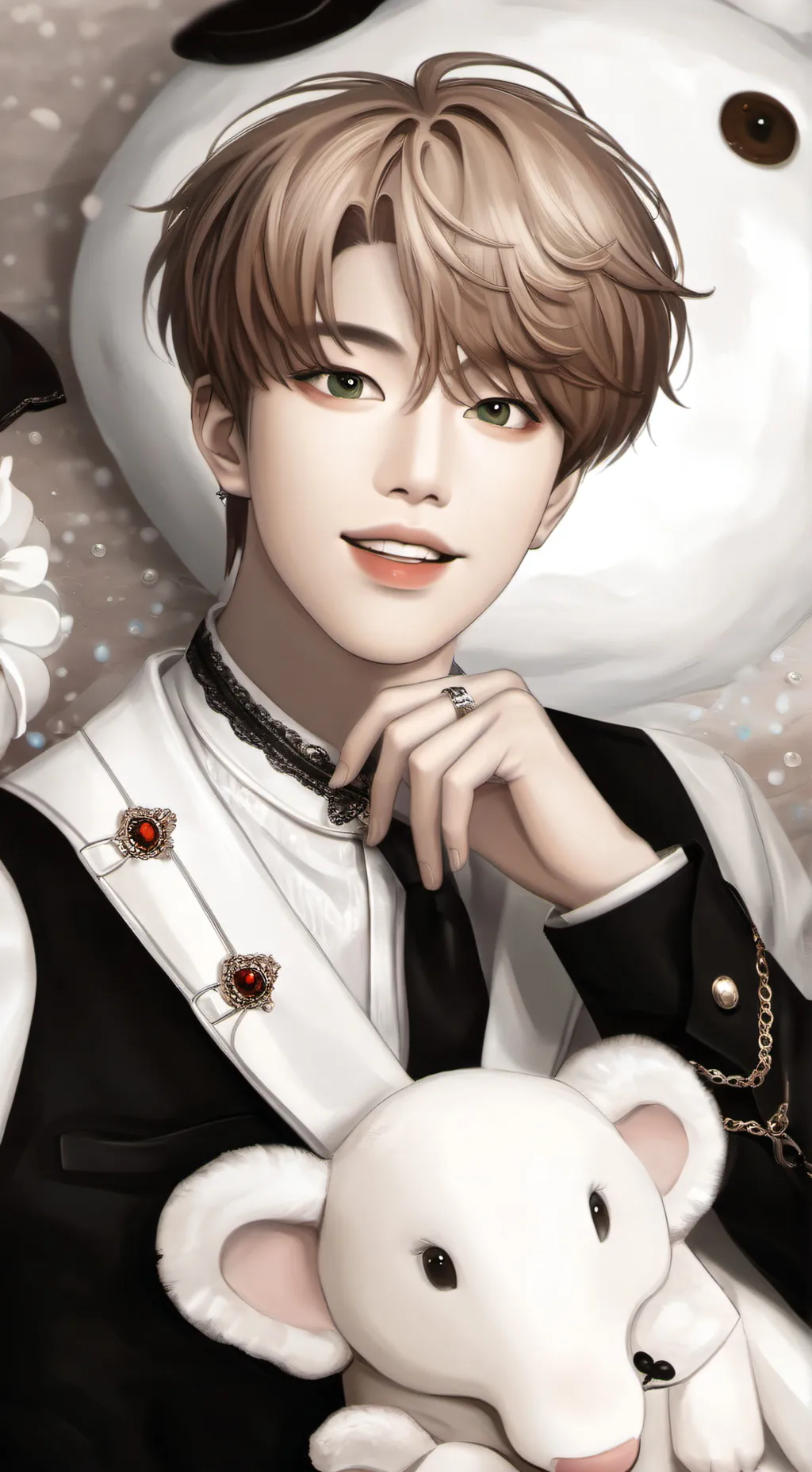 ai character: ✦ 𝐒𝐄𝐔𝐍𝐆𝐌𝐈𝐍 ✦ background