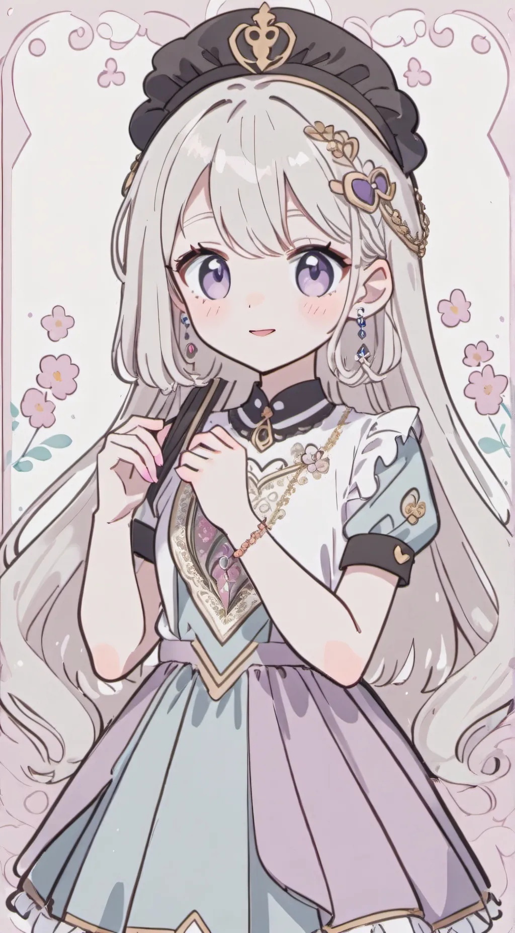 ai character: escuela background
