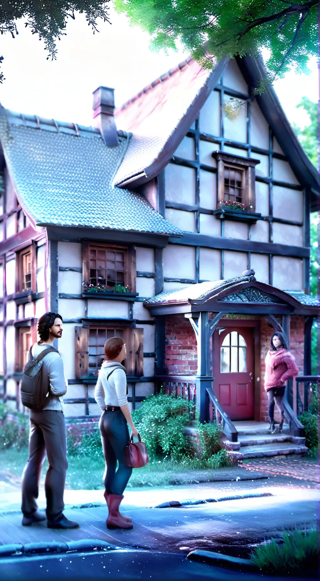 ai character: Fanxo's old life. background