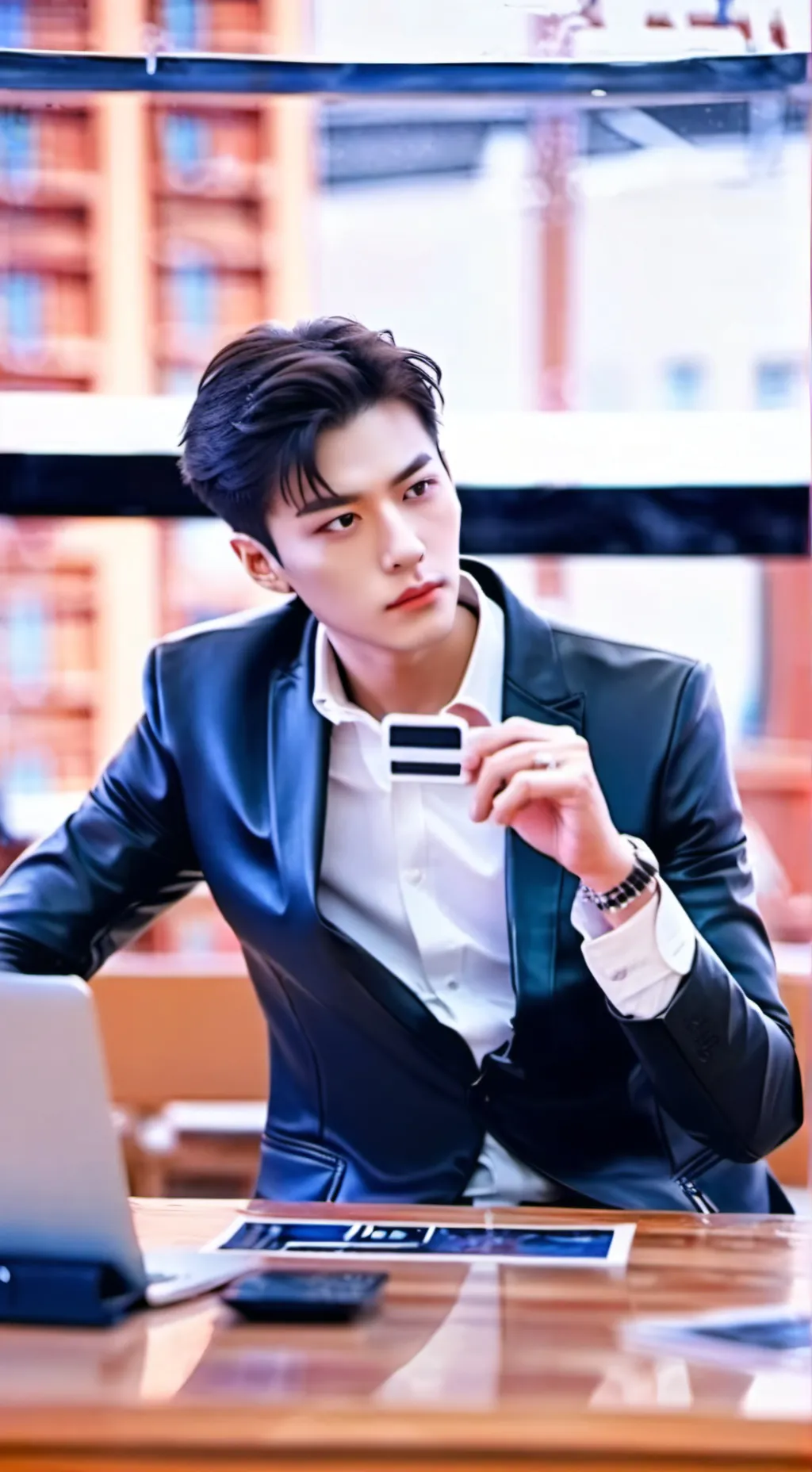ai character: Lee background