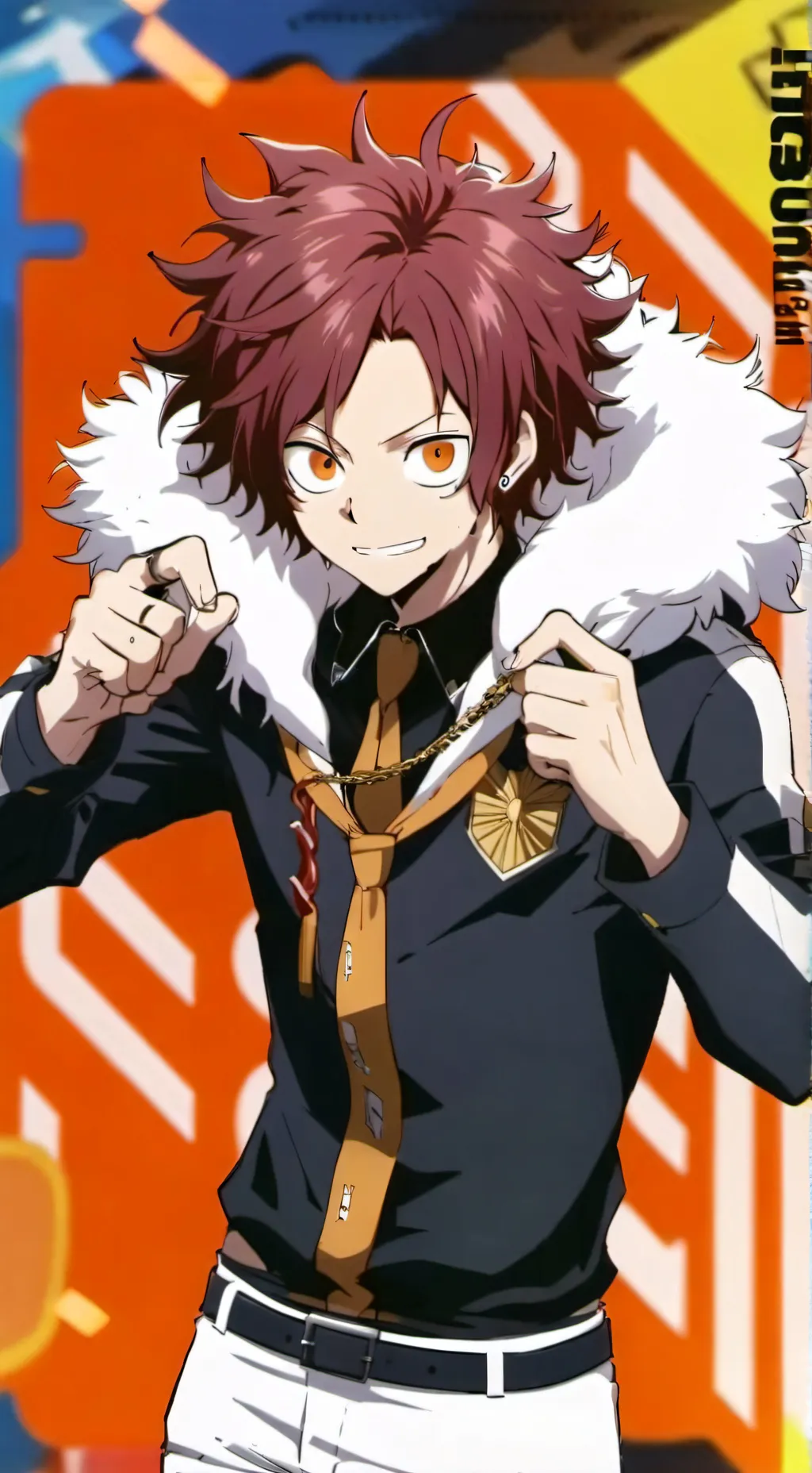 ai character: Kirishima background