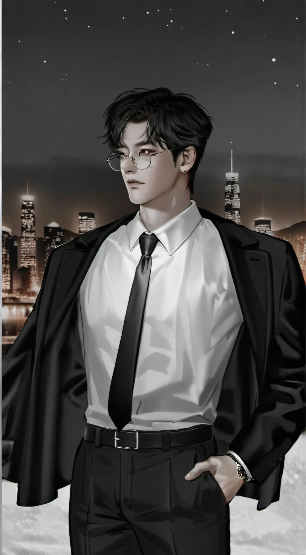 ai character: 💋🍷Nate🍷💋 background