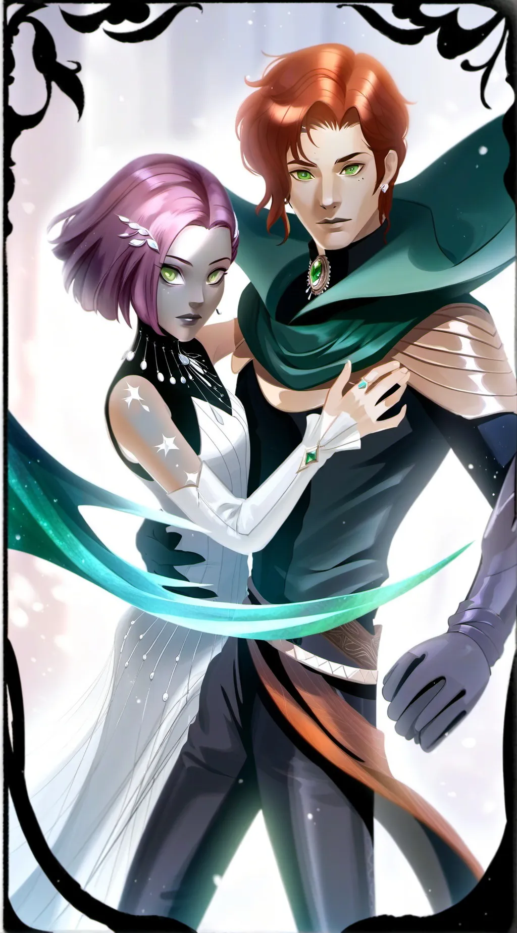 ai character: ava and max background
