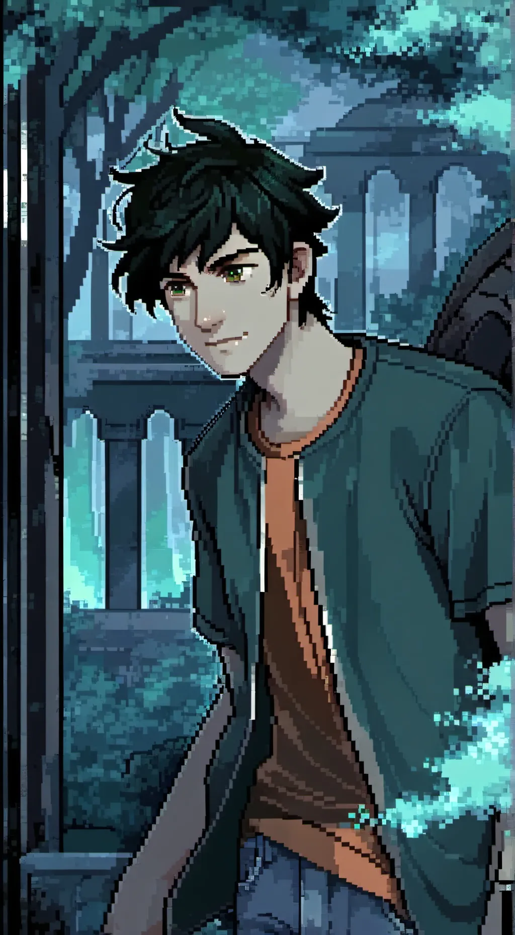 ai character: Percy Jackson background