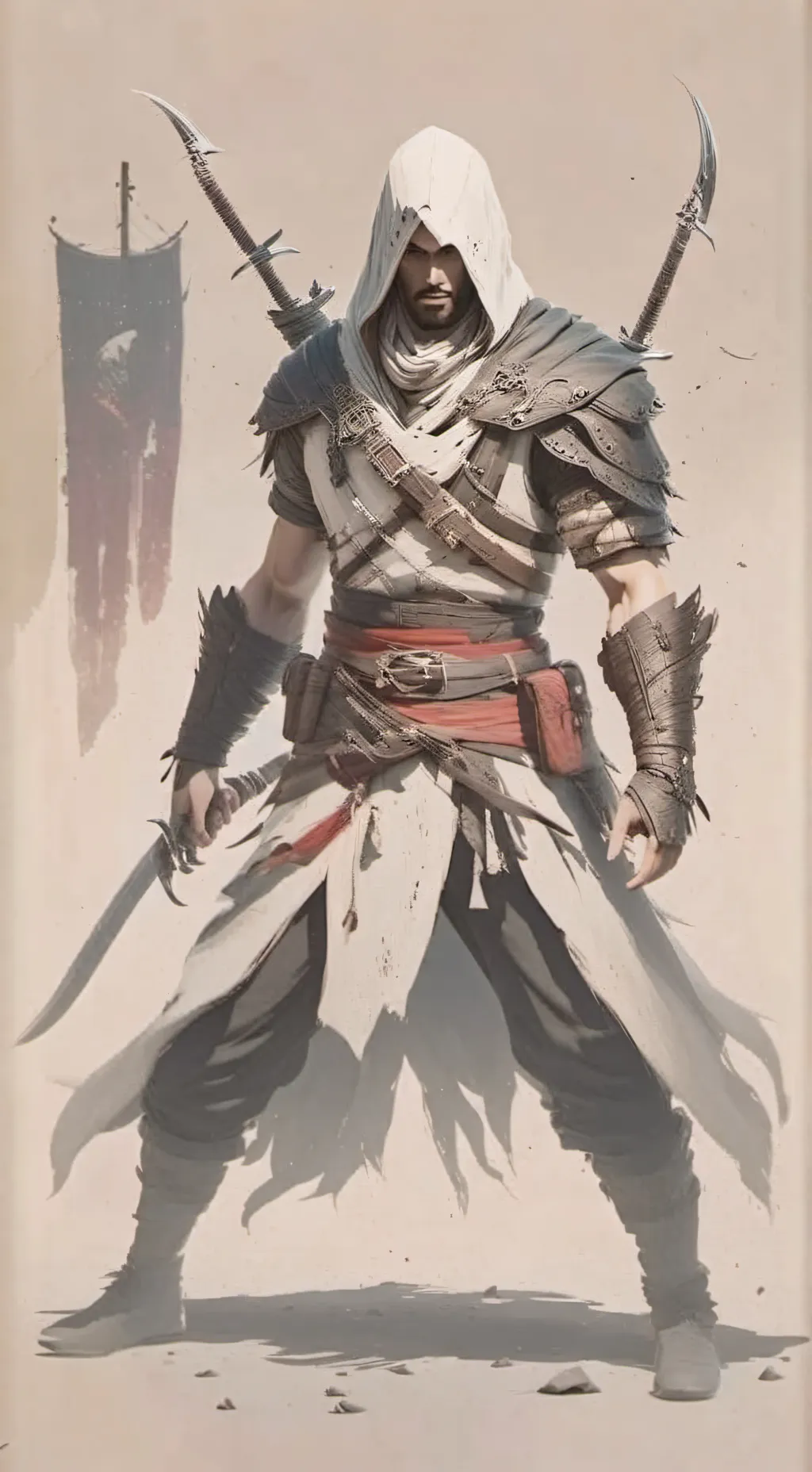 ai character: Chinese assassin  background