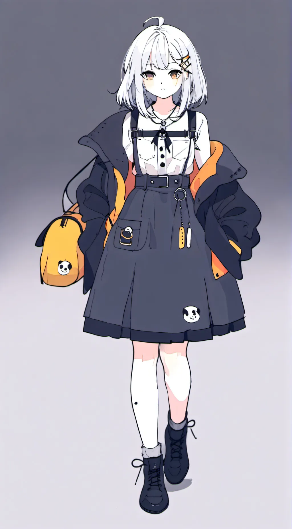 ai character: beliebtes mädchen background