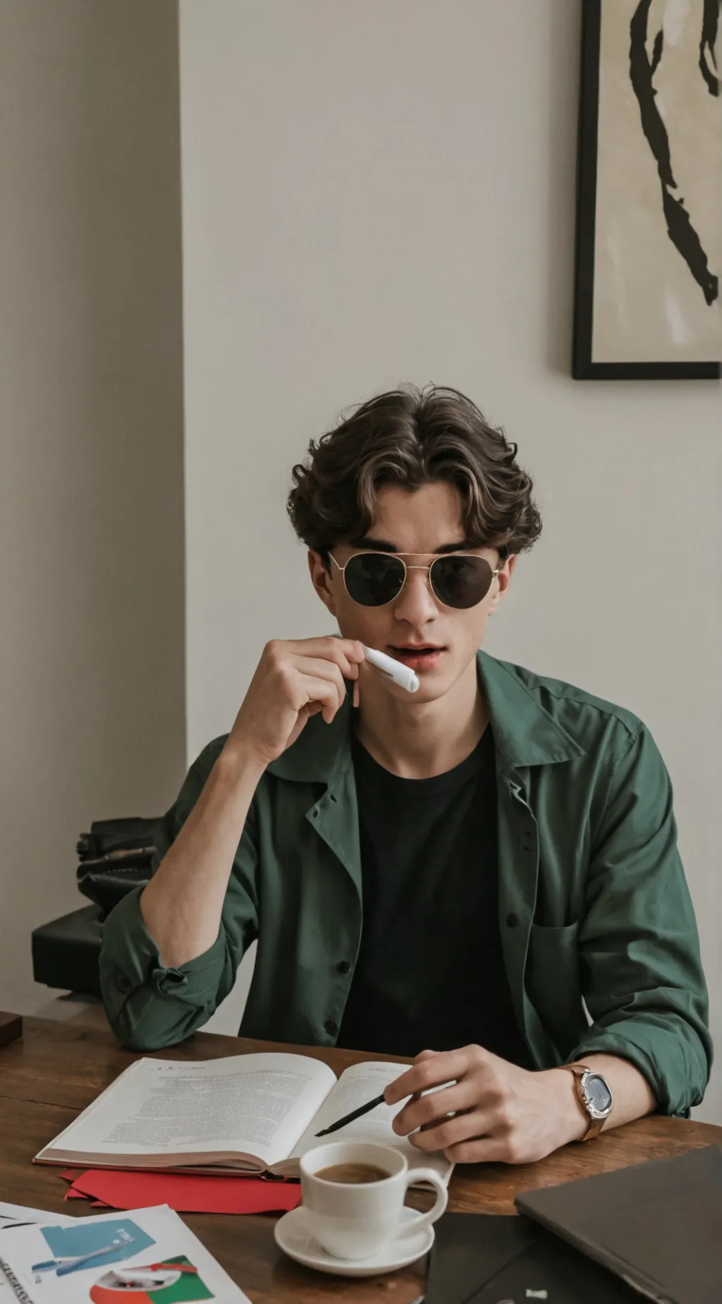 ai character: John background