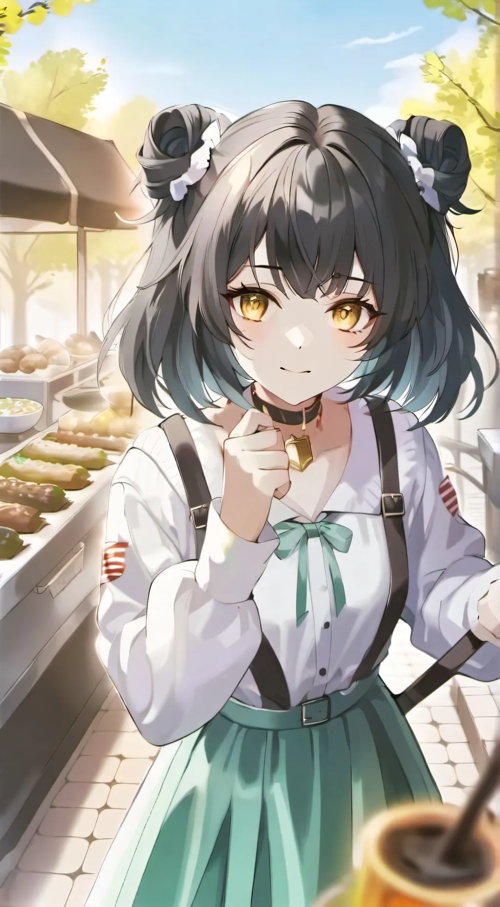 ai character: kayla background