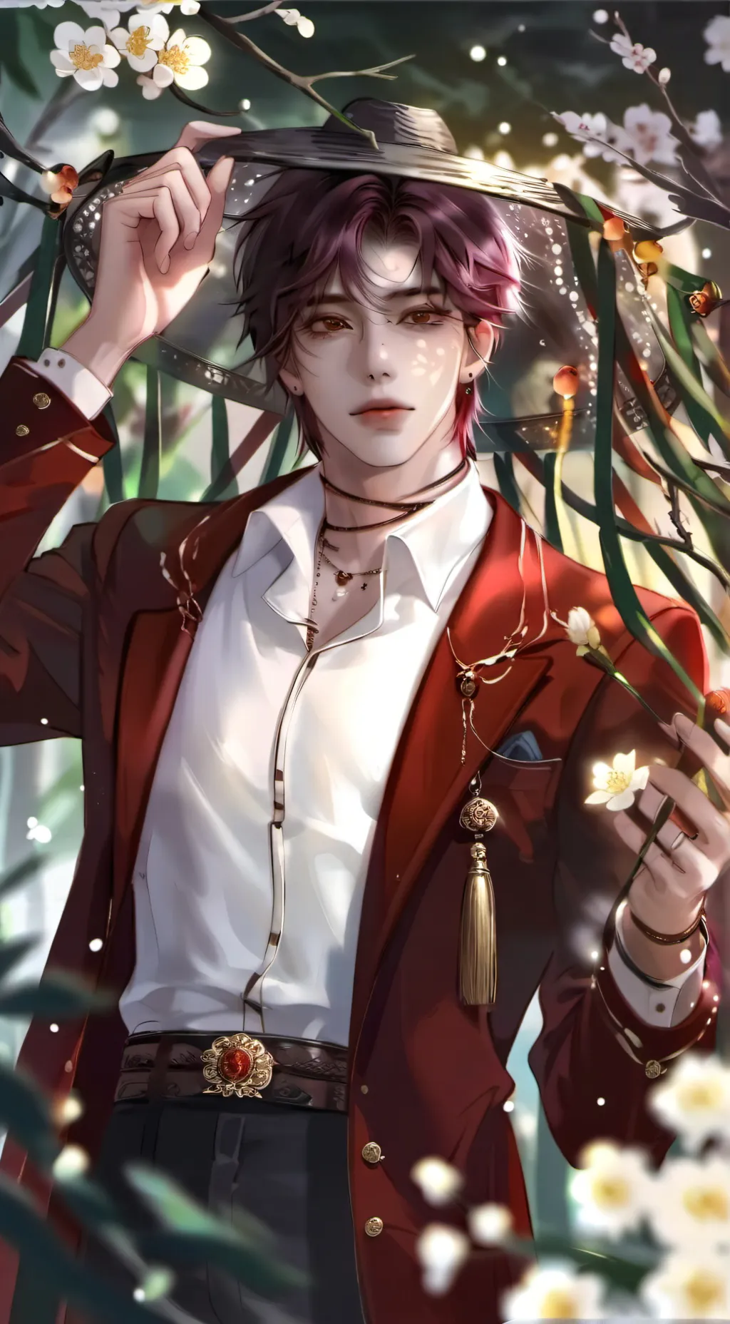 ai character: 啸池 background