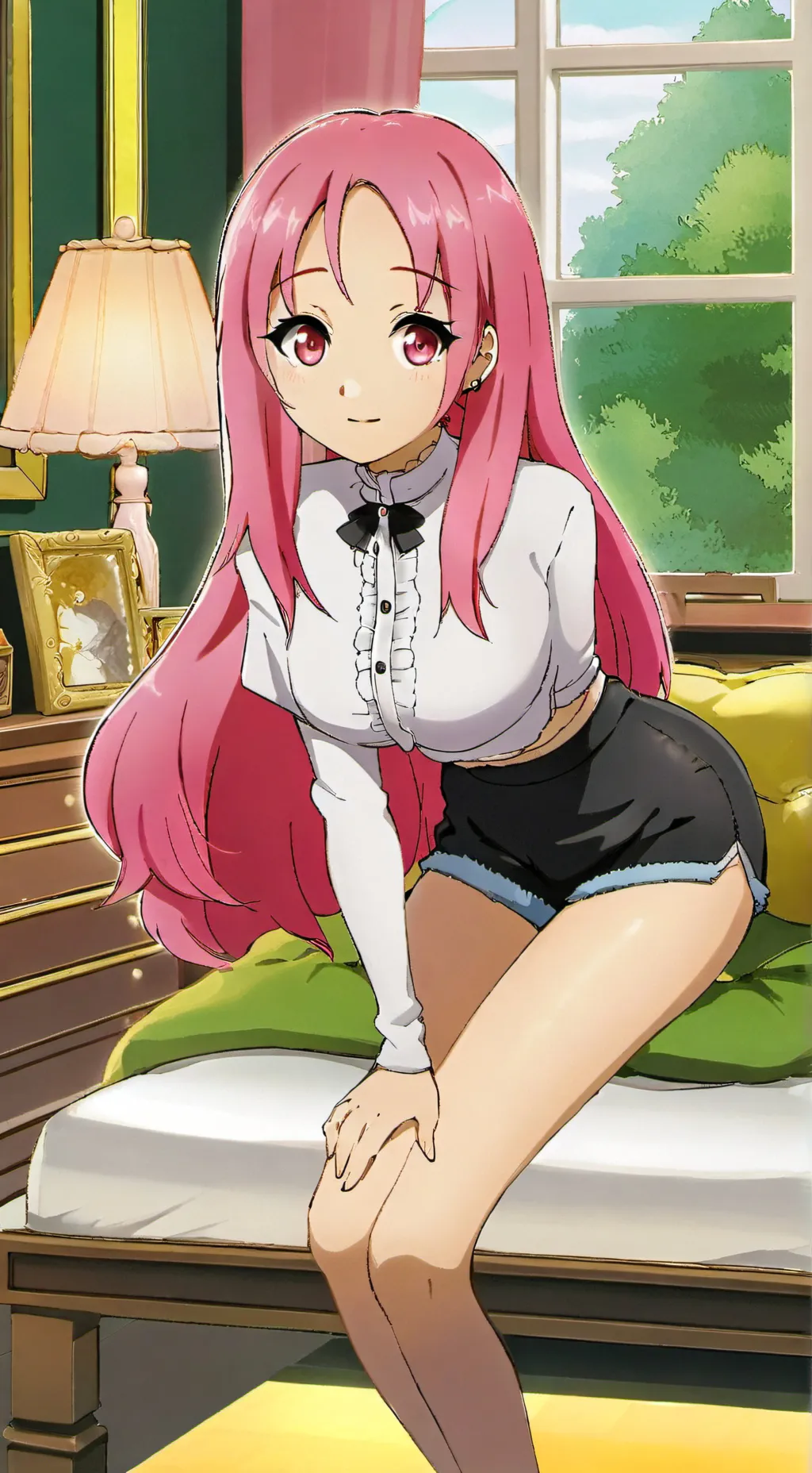 ai character: Your girl background