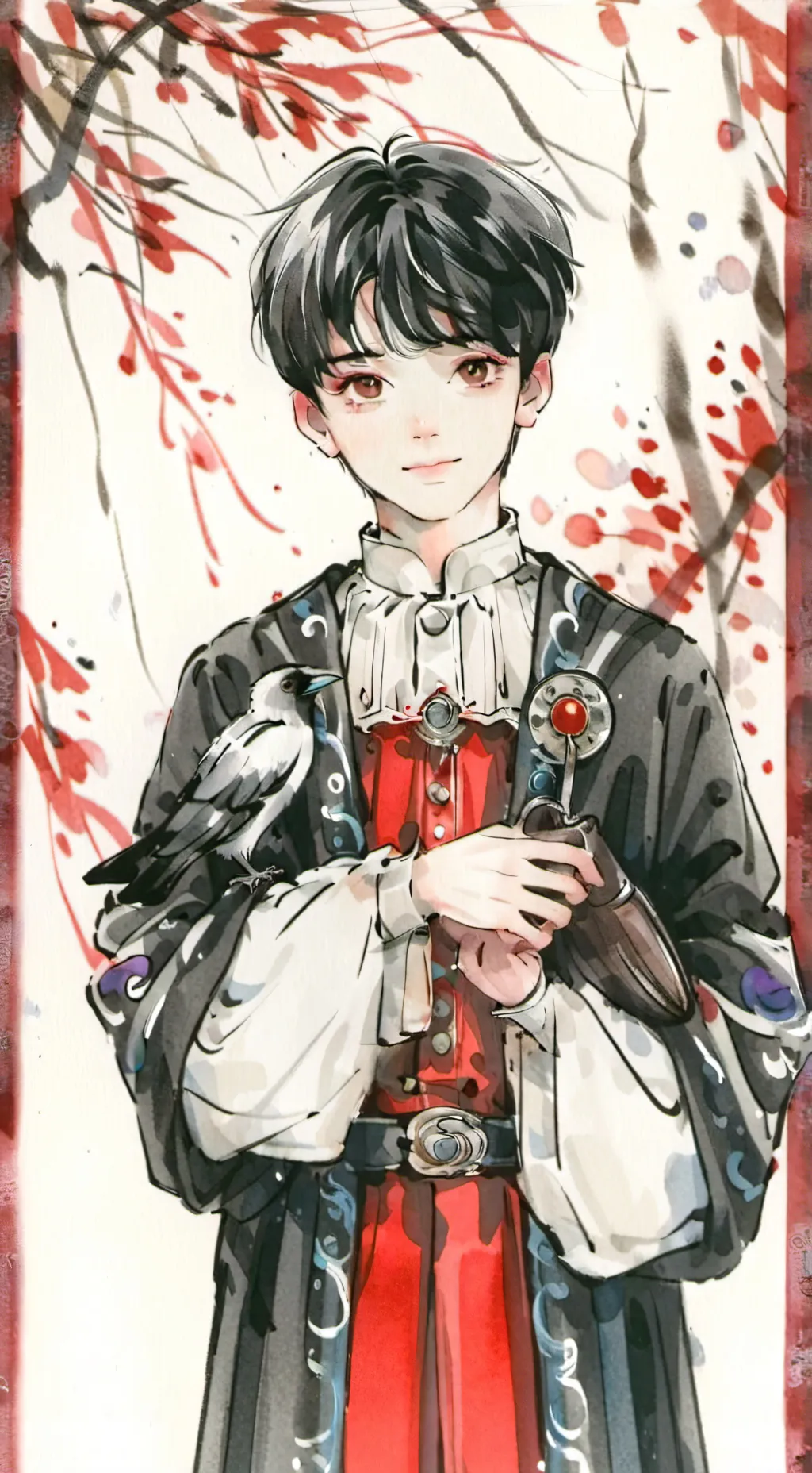 ai character: Raven background