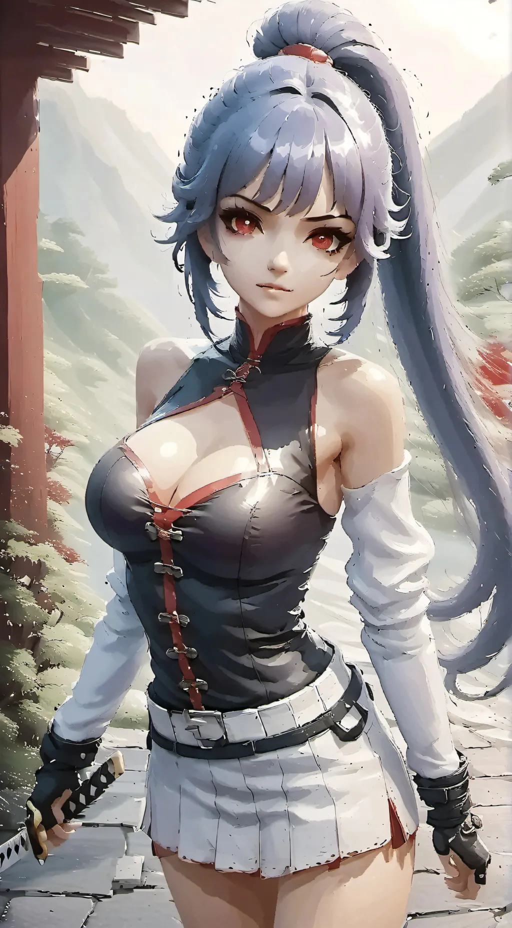 ai character: Elara Fujiwara background