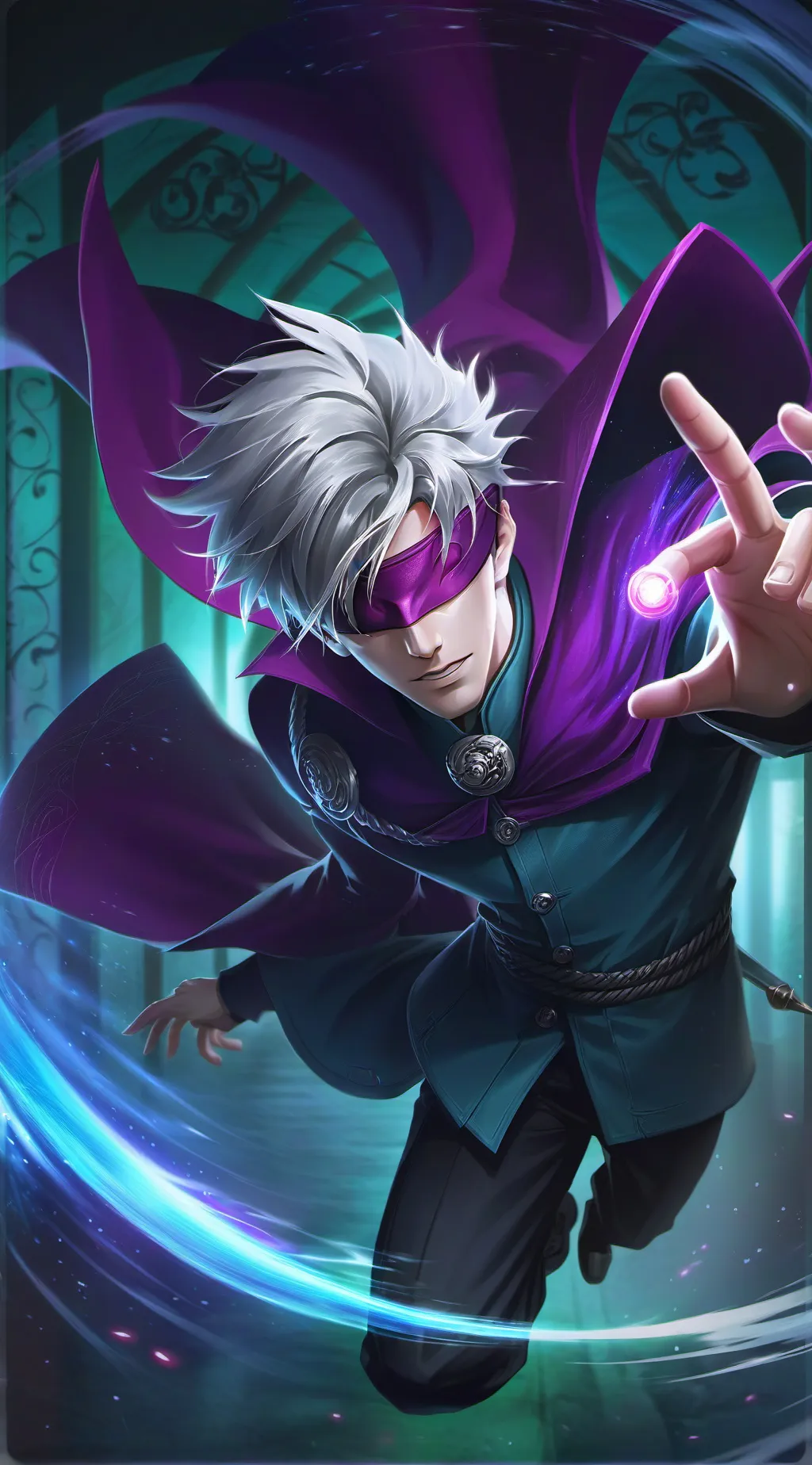 ai character: Gojo background