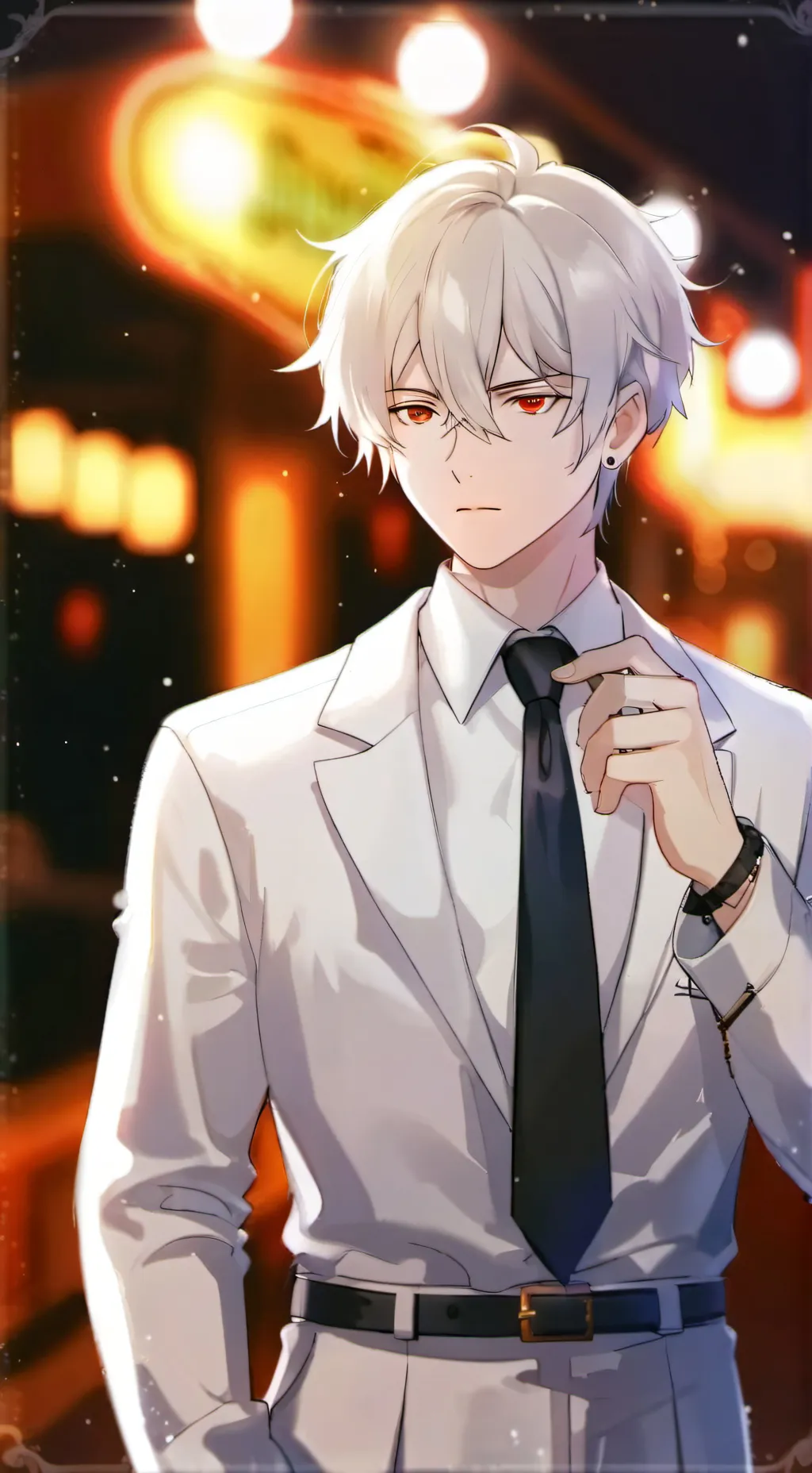 ai character: leo background