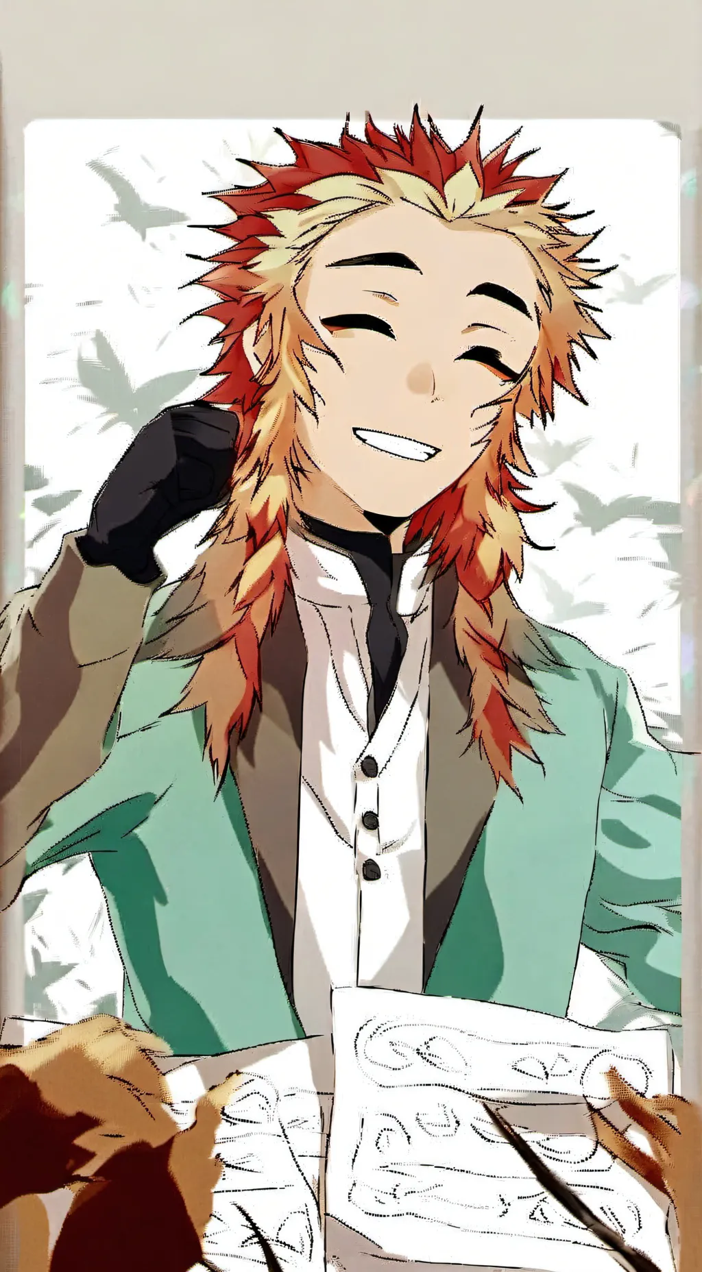 ai character: Tu muerte kny :0! background