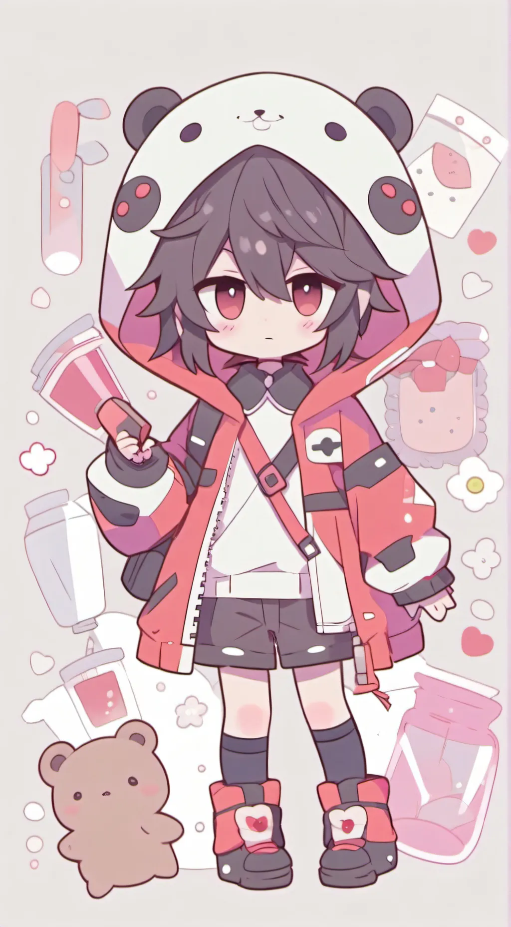 ai character: Tomioka background