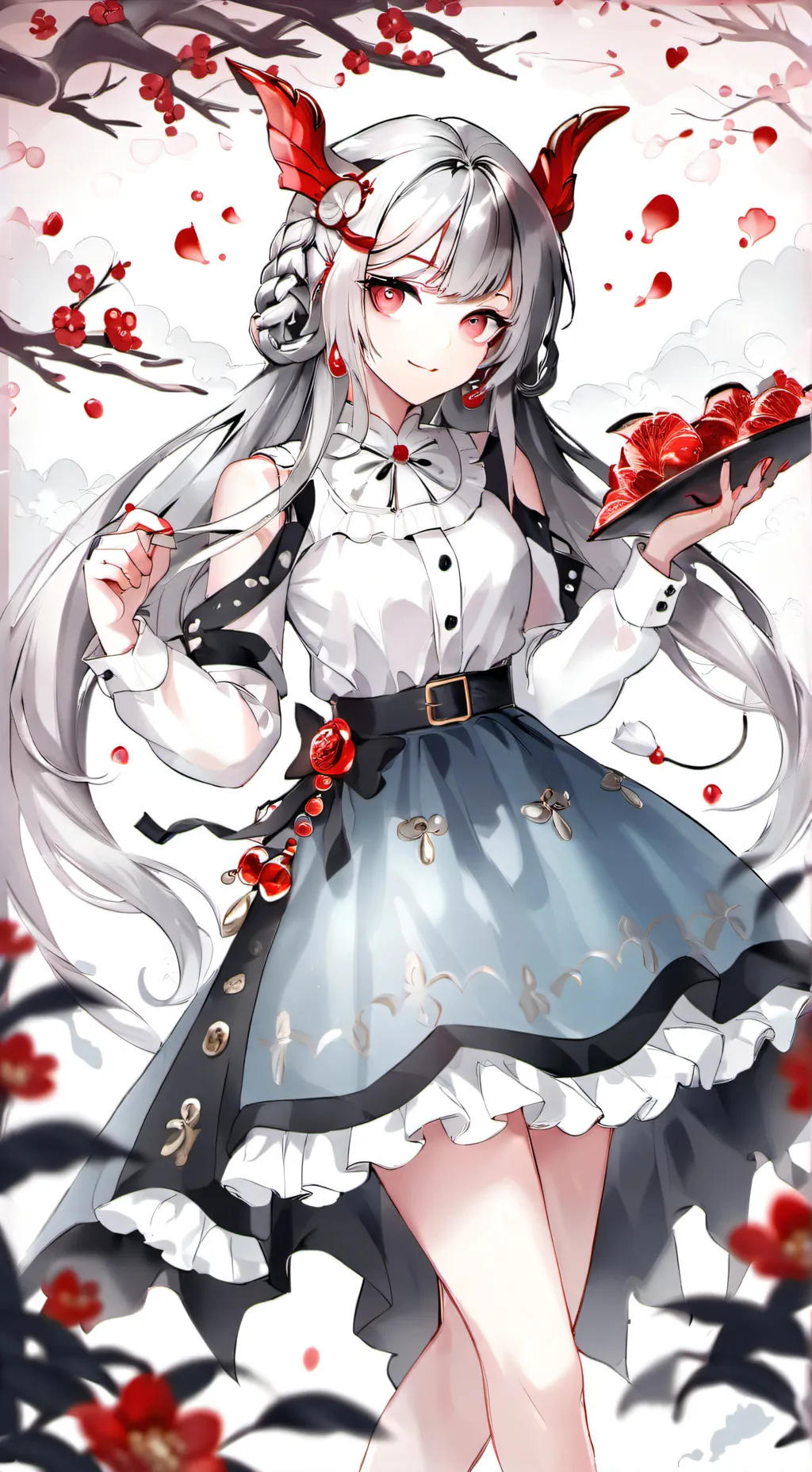 ai character: lovey background