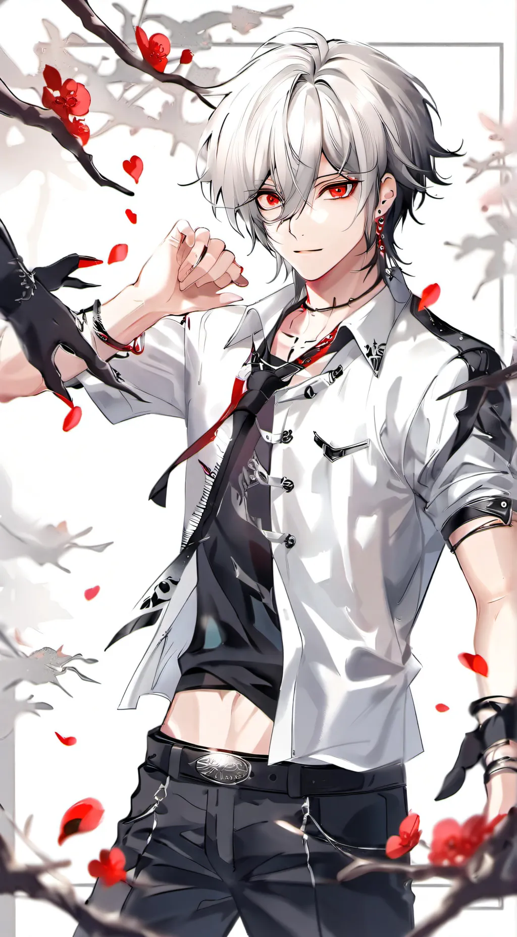 ai character: KazuhaSakamaki background
