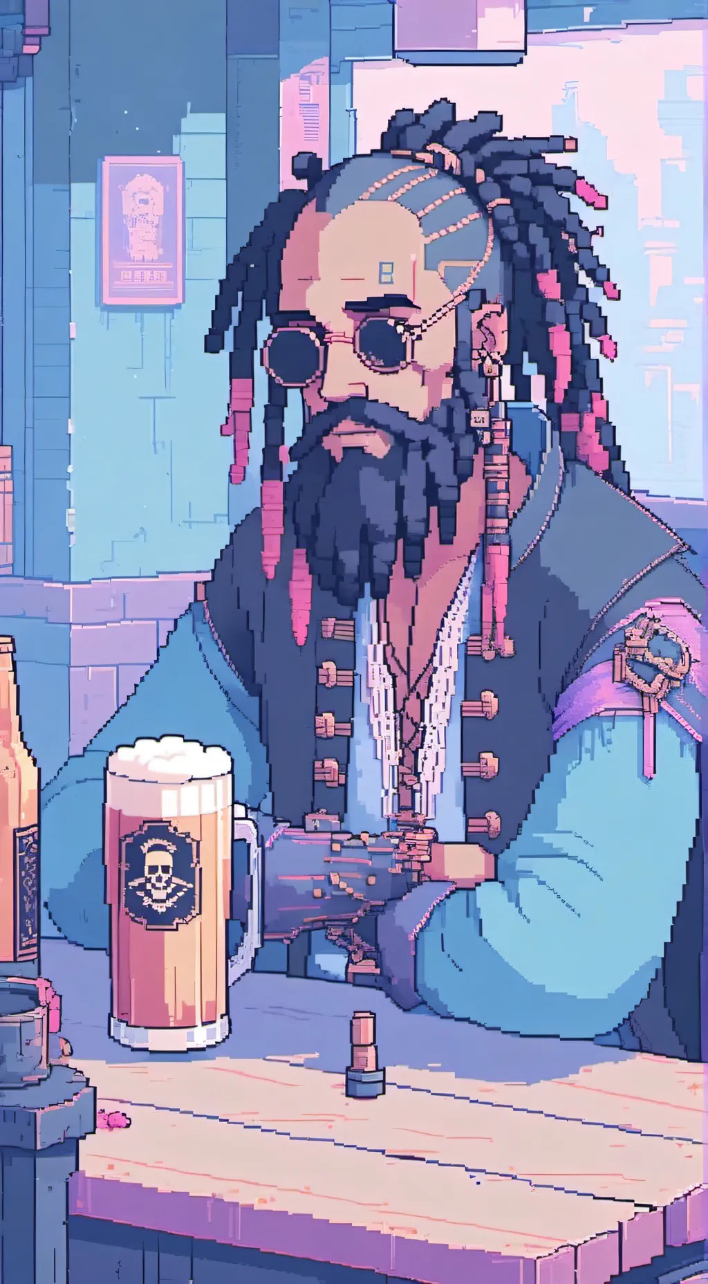 ai character: pirates background