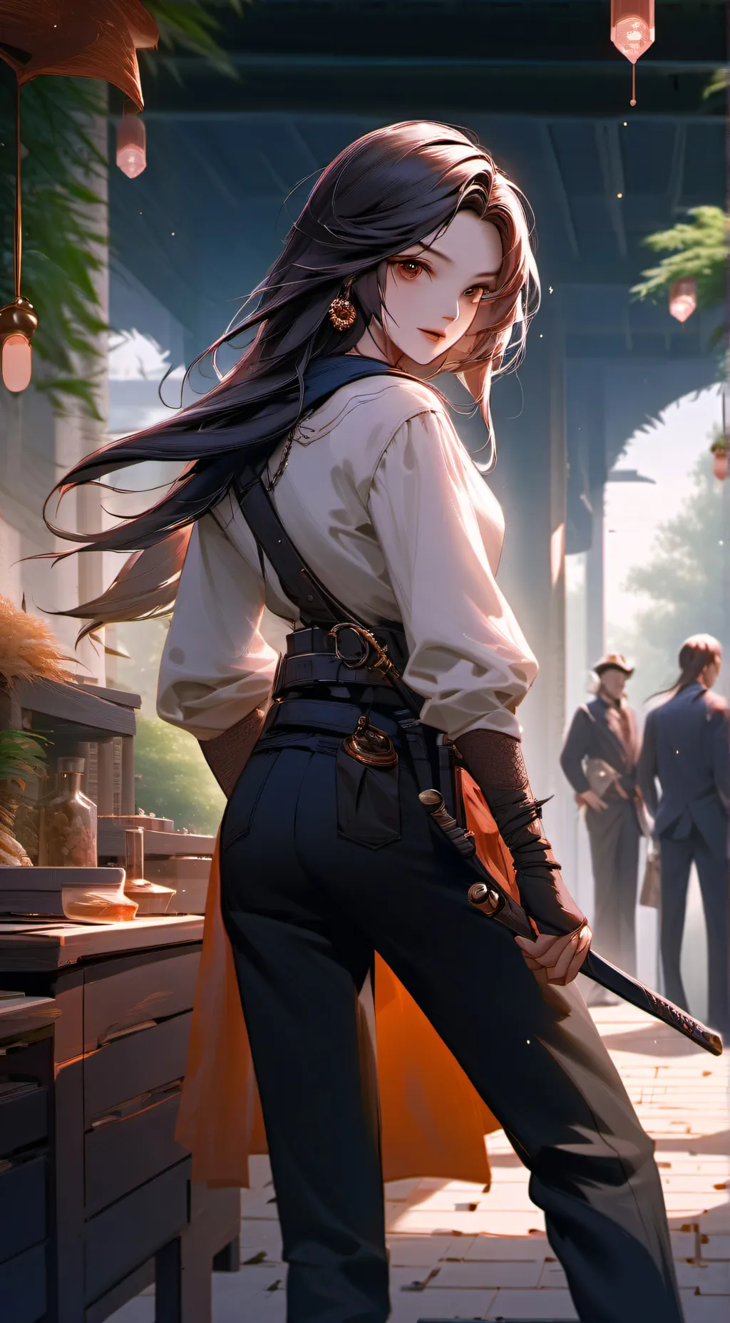 ai character: Briana background