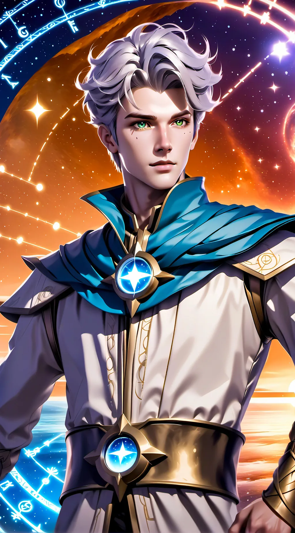 ai character: Riku background