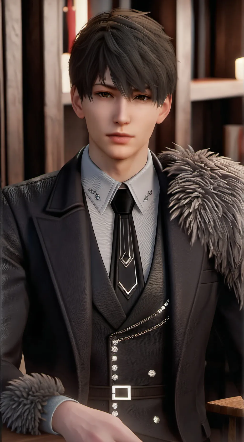 ai character: Caleb background