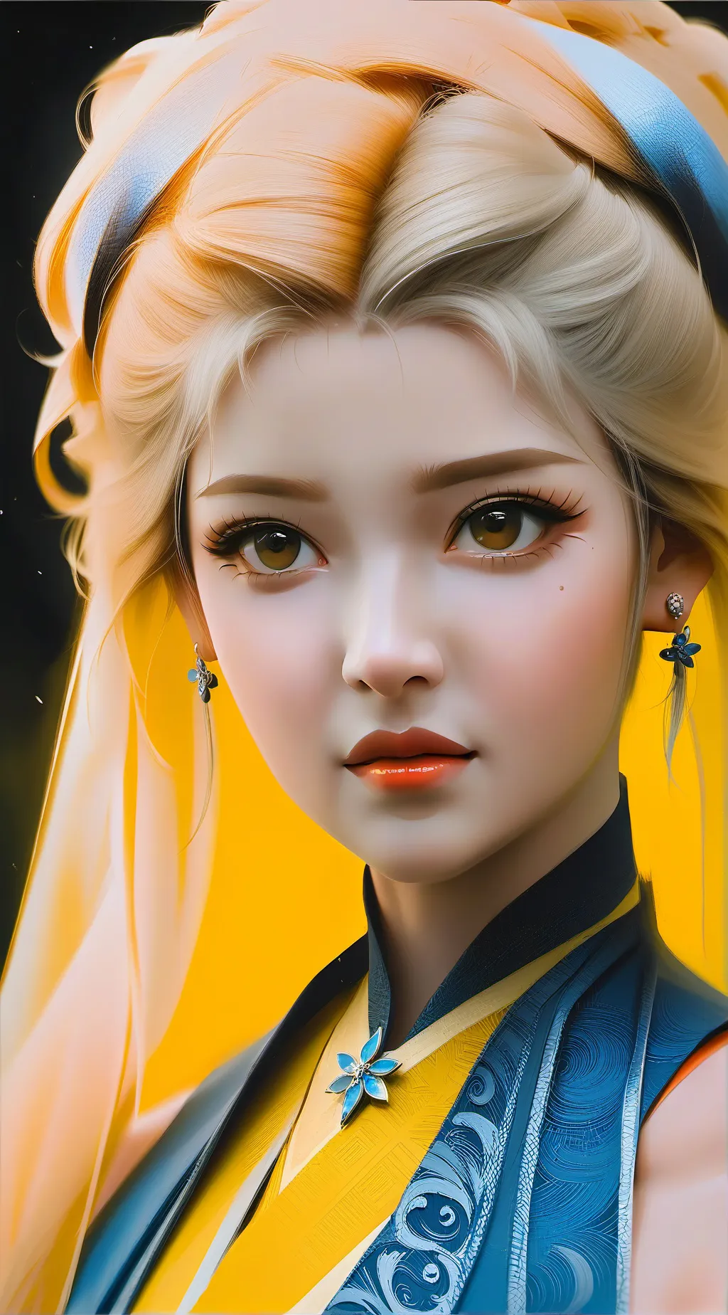 ai character: Ahyeon background